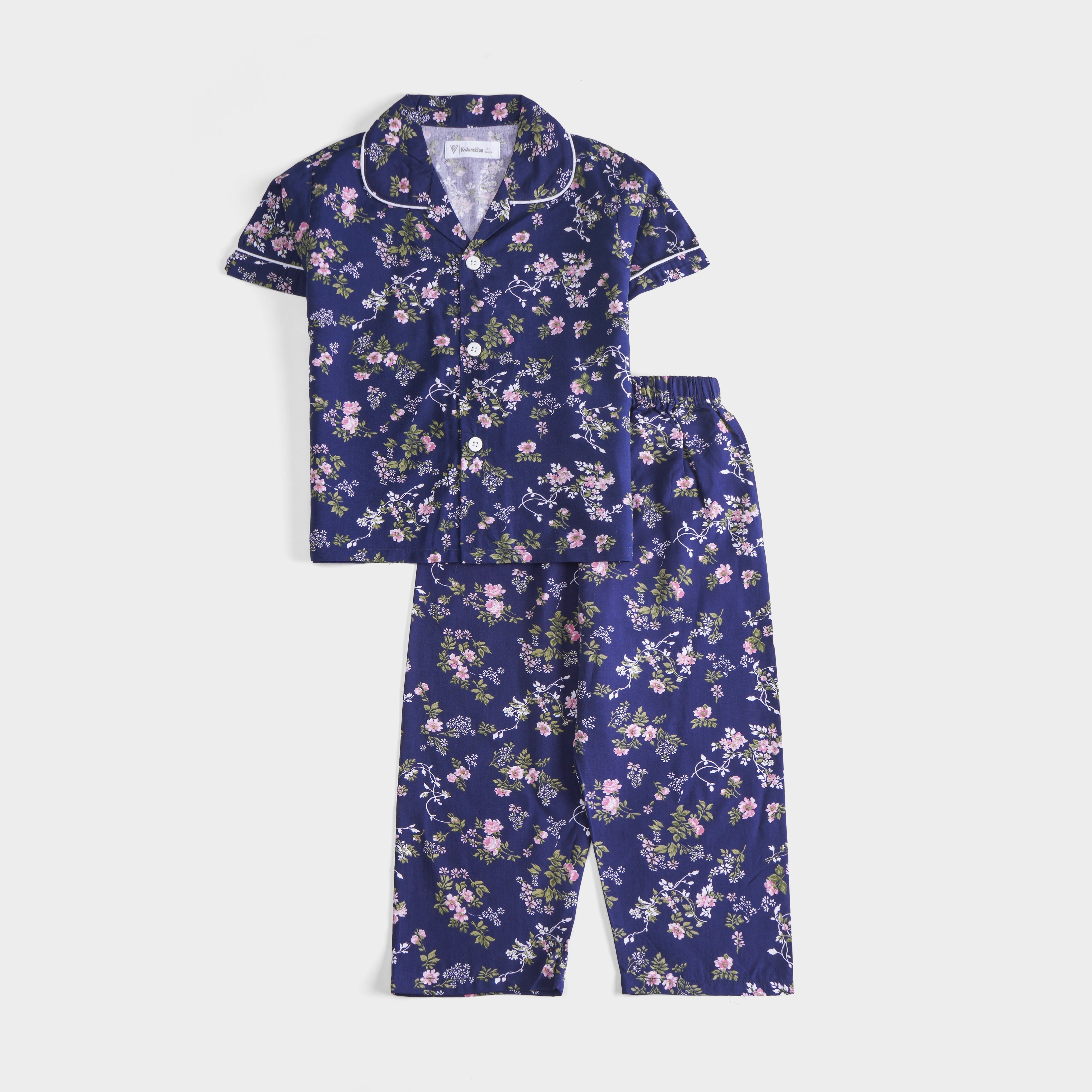 Girls viscous Night Suit
