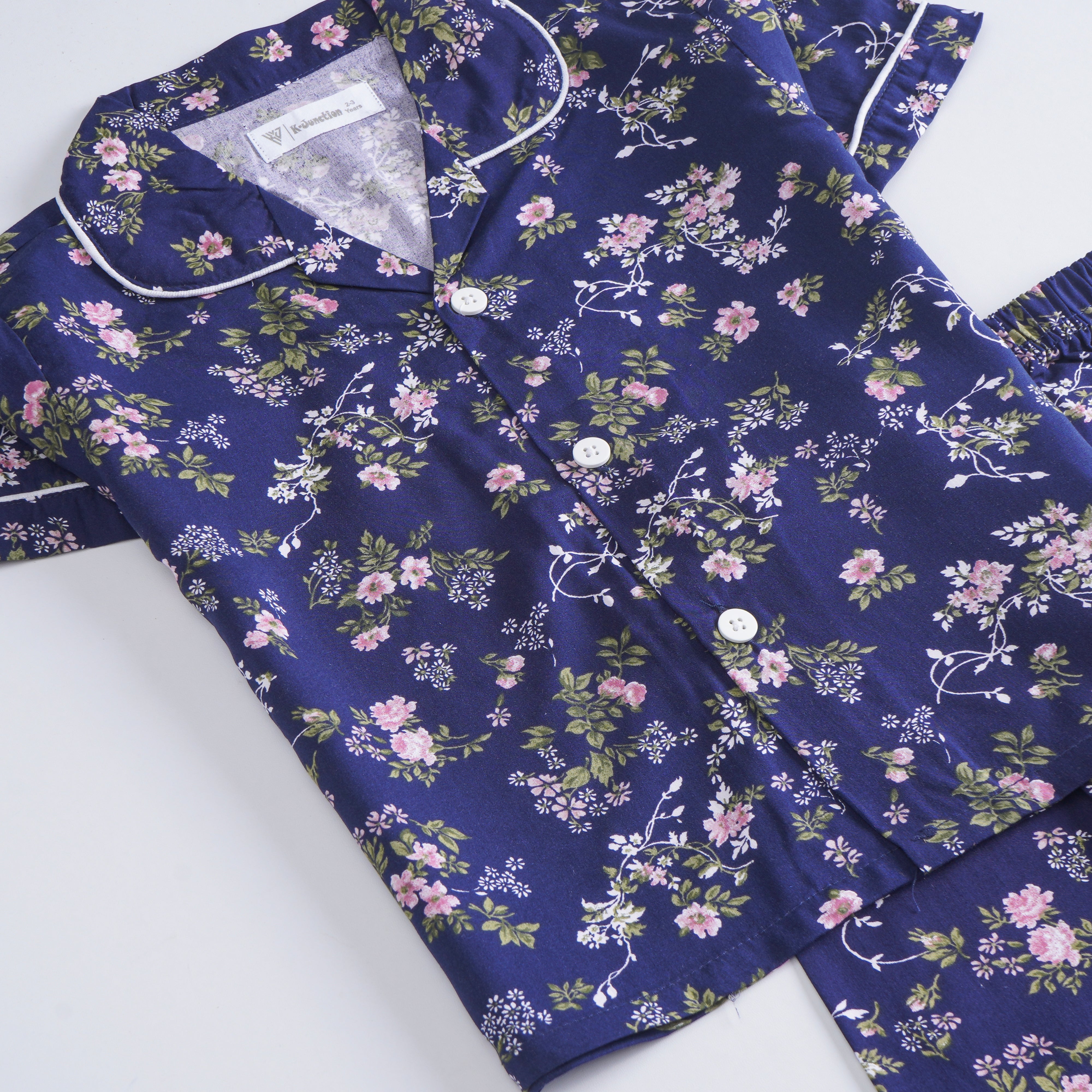 Girls viscous Night Suit