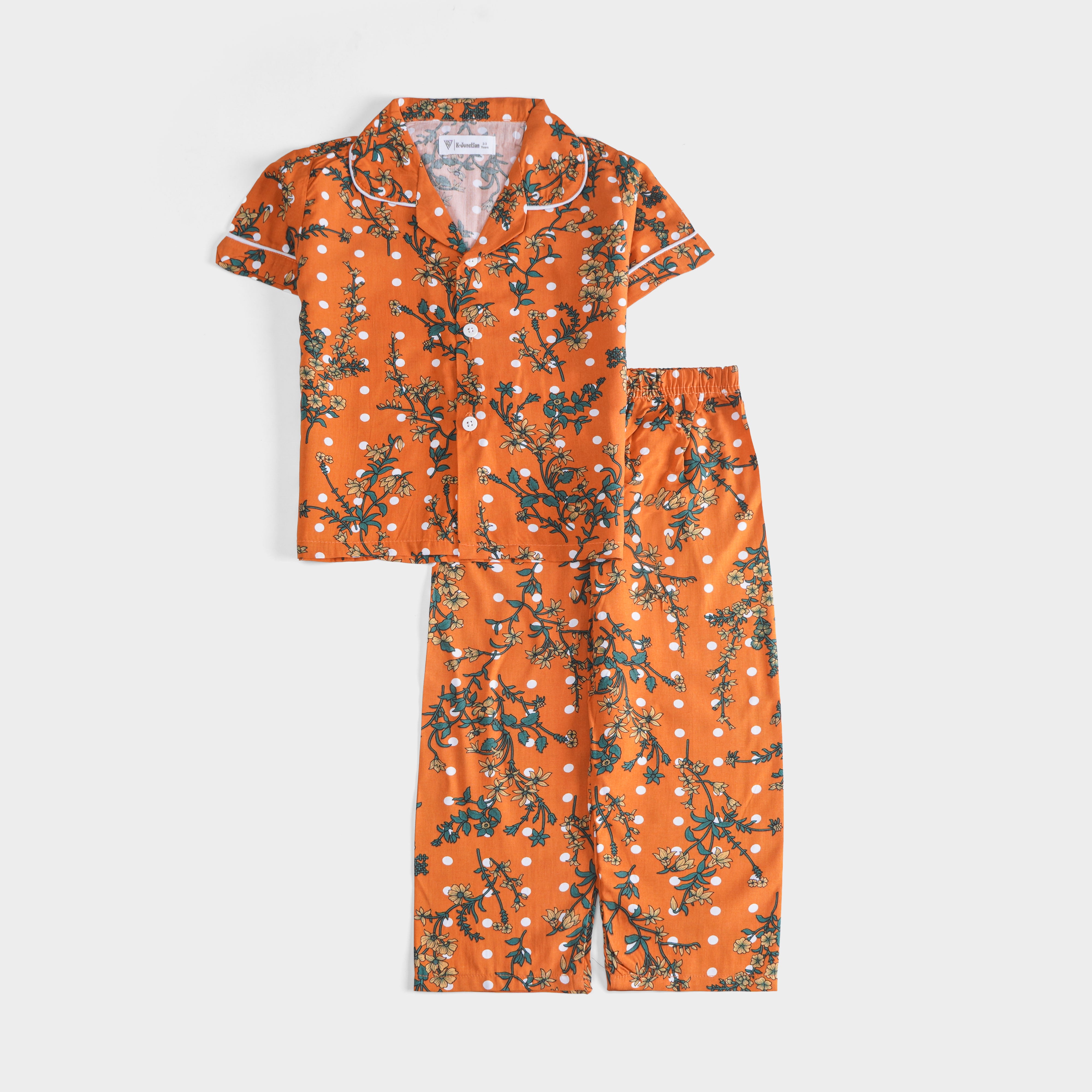 Girls viscous Night Suit