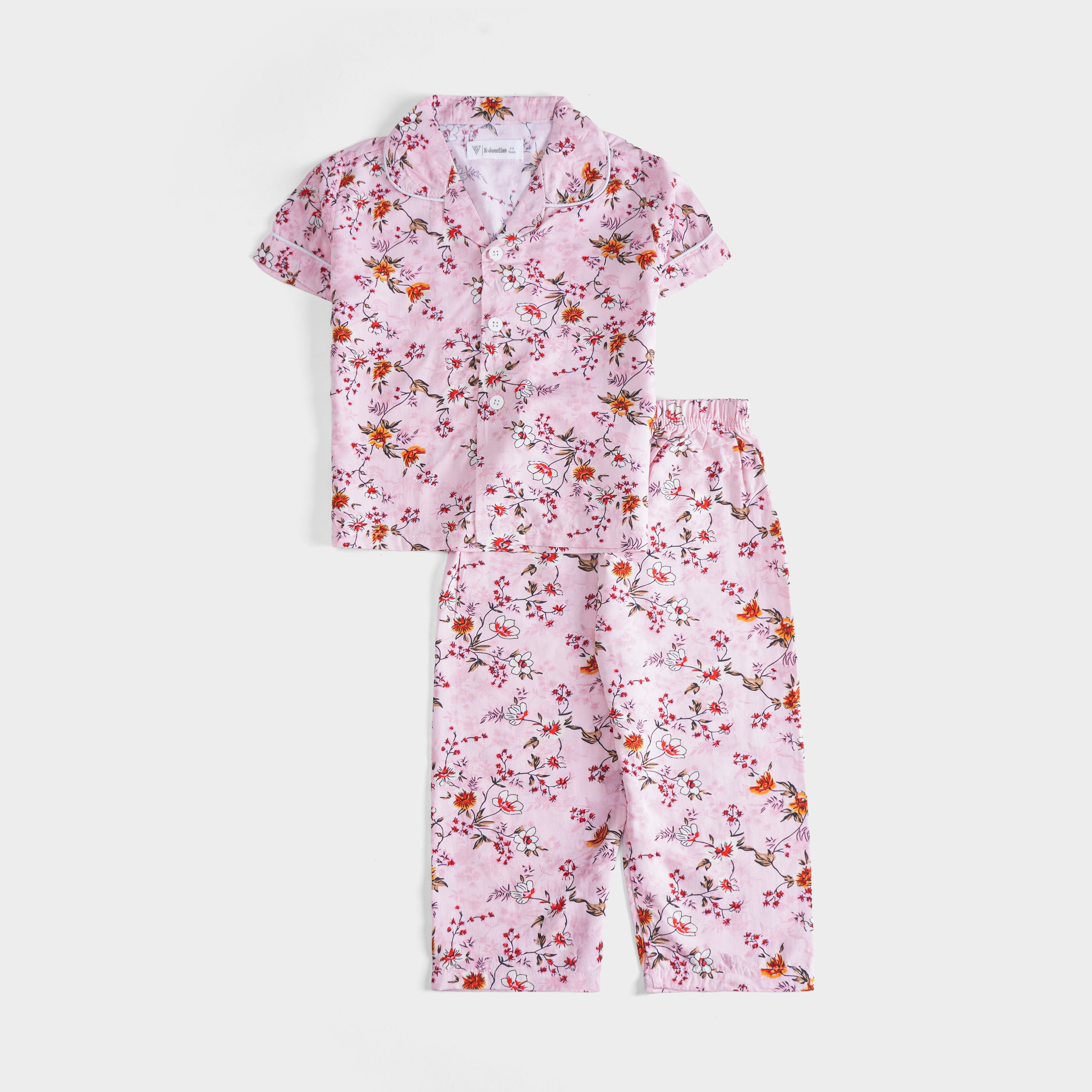 Girls viscous Night Suit