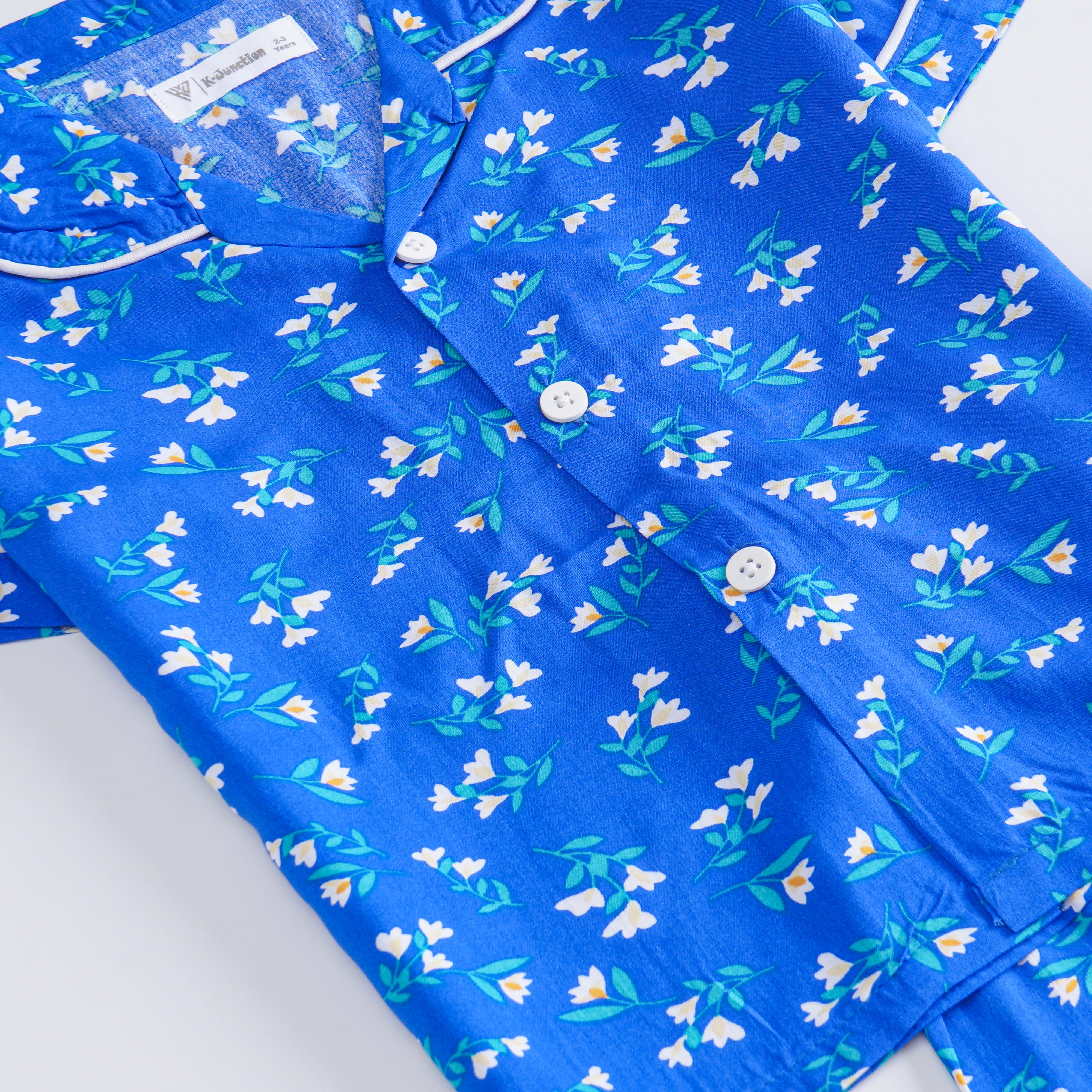 Girls viscous Night Suit