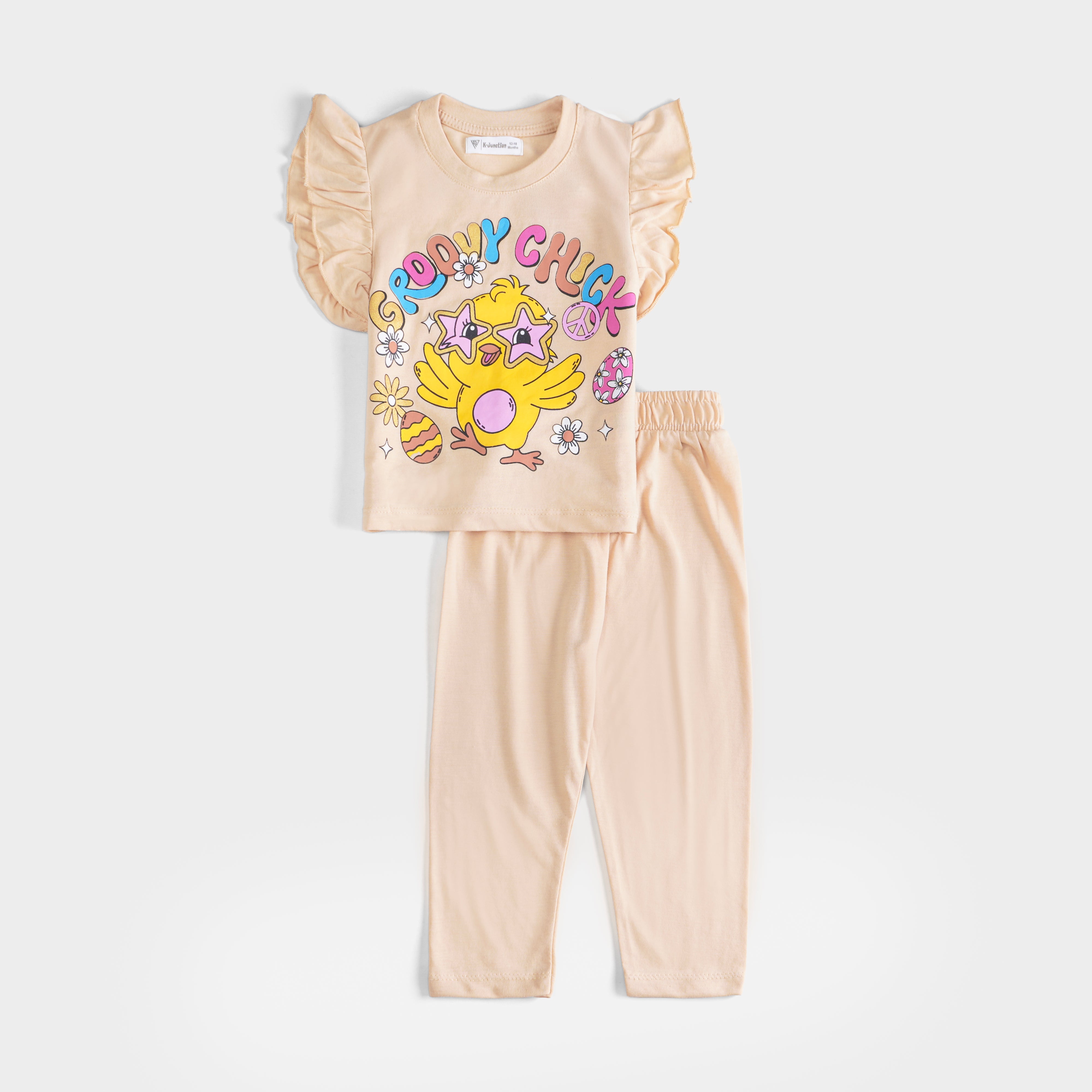 Girls 2 piece set (Groovy Chick)