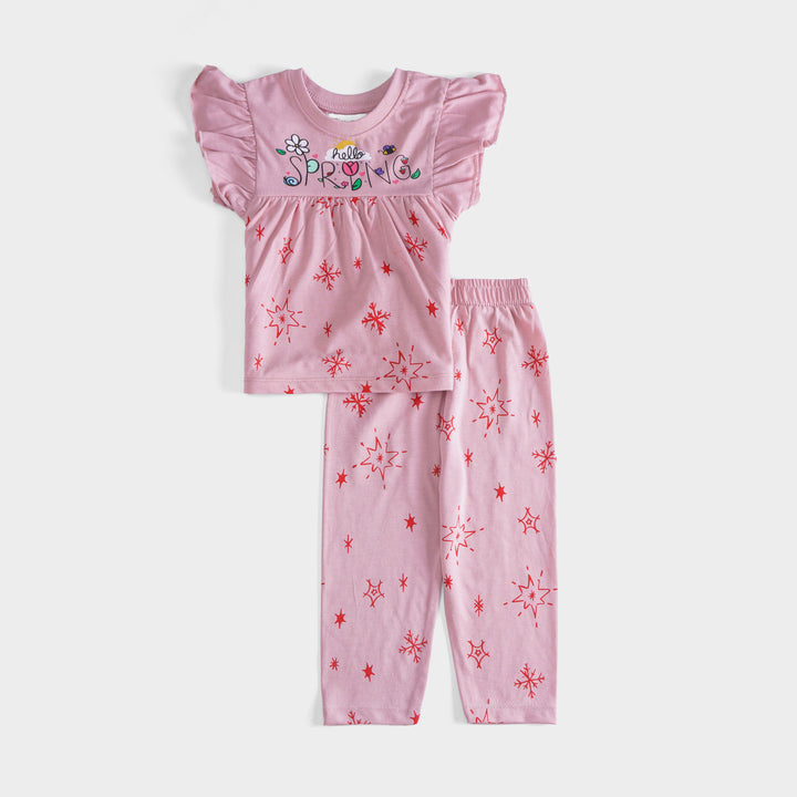 Girls 2 piece set (Hello Spring)