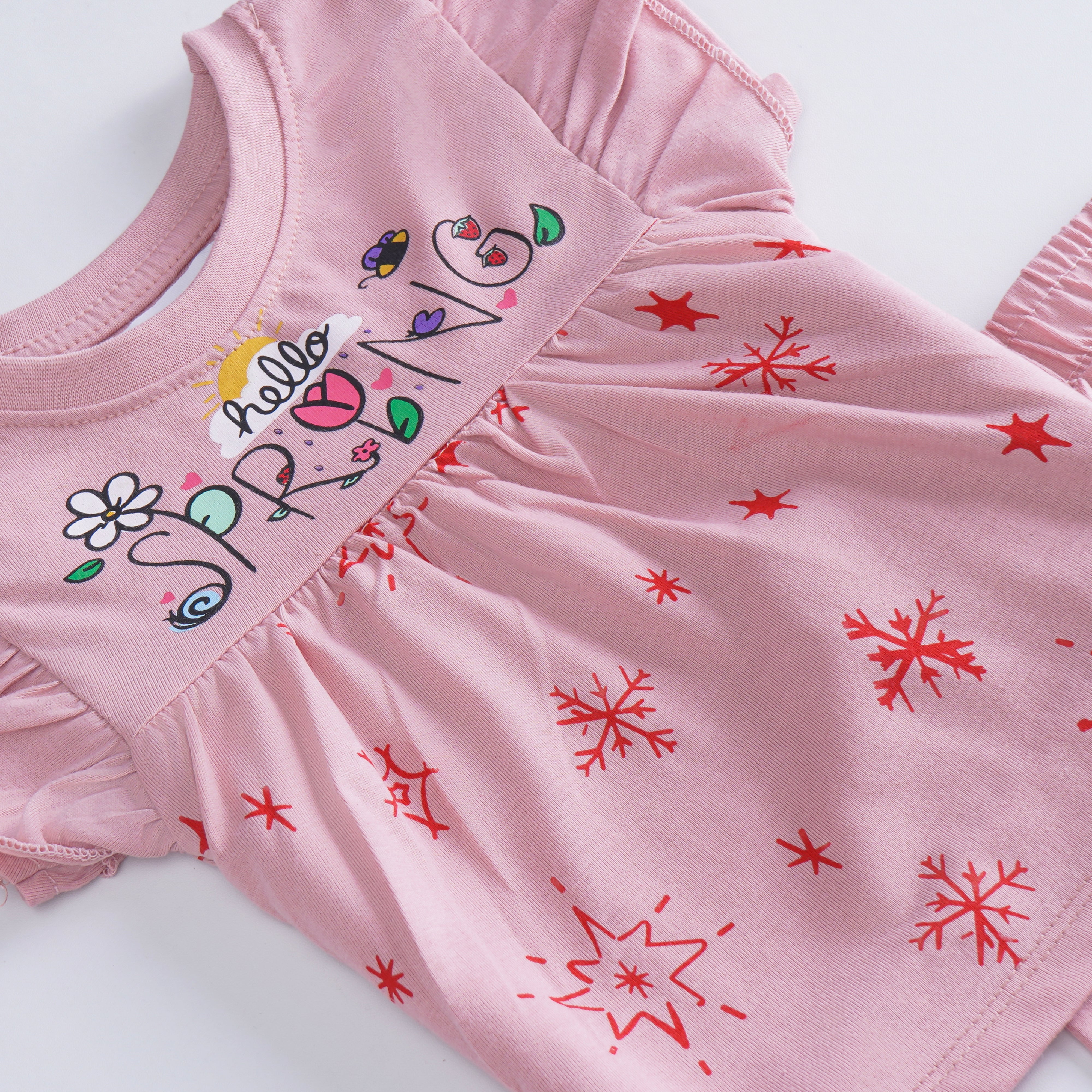 Girls 2 piece set (Hello Spring)