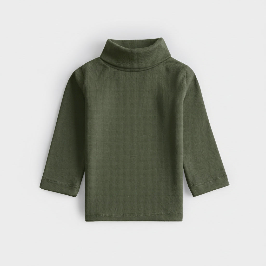 Infant Unisex Full Sleeve High-Neck