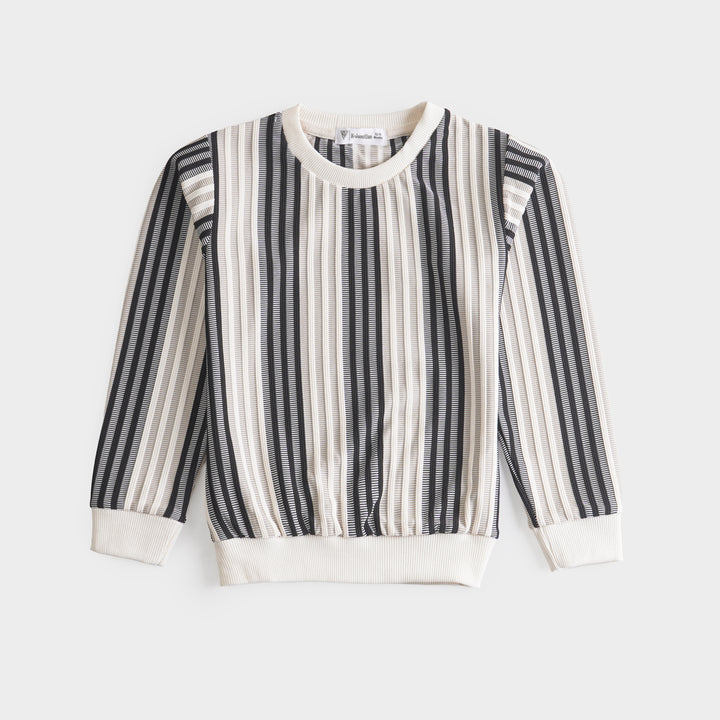 Boys Jacquard Sweatshirt