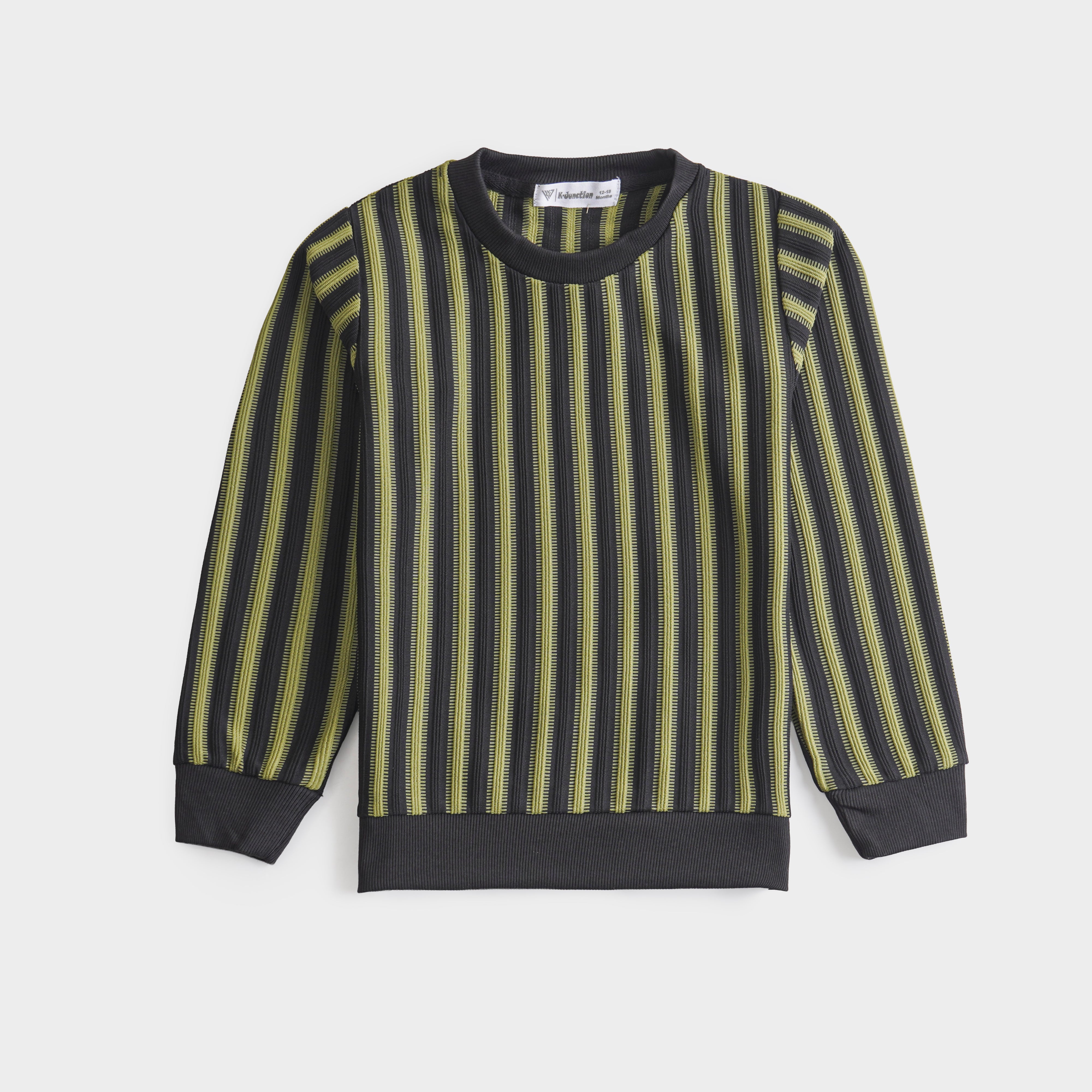 Boys Jacquard Sweatshirt