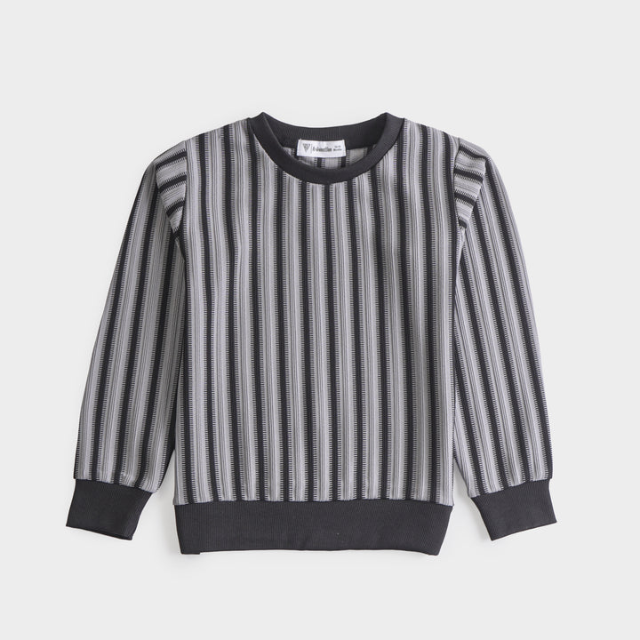 Boys Jacquard Sweatshirt
