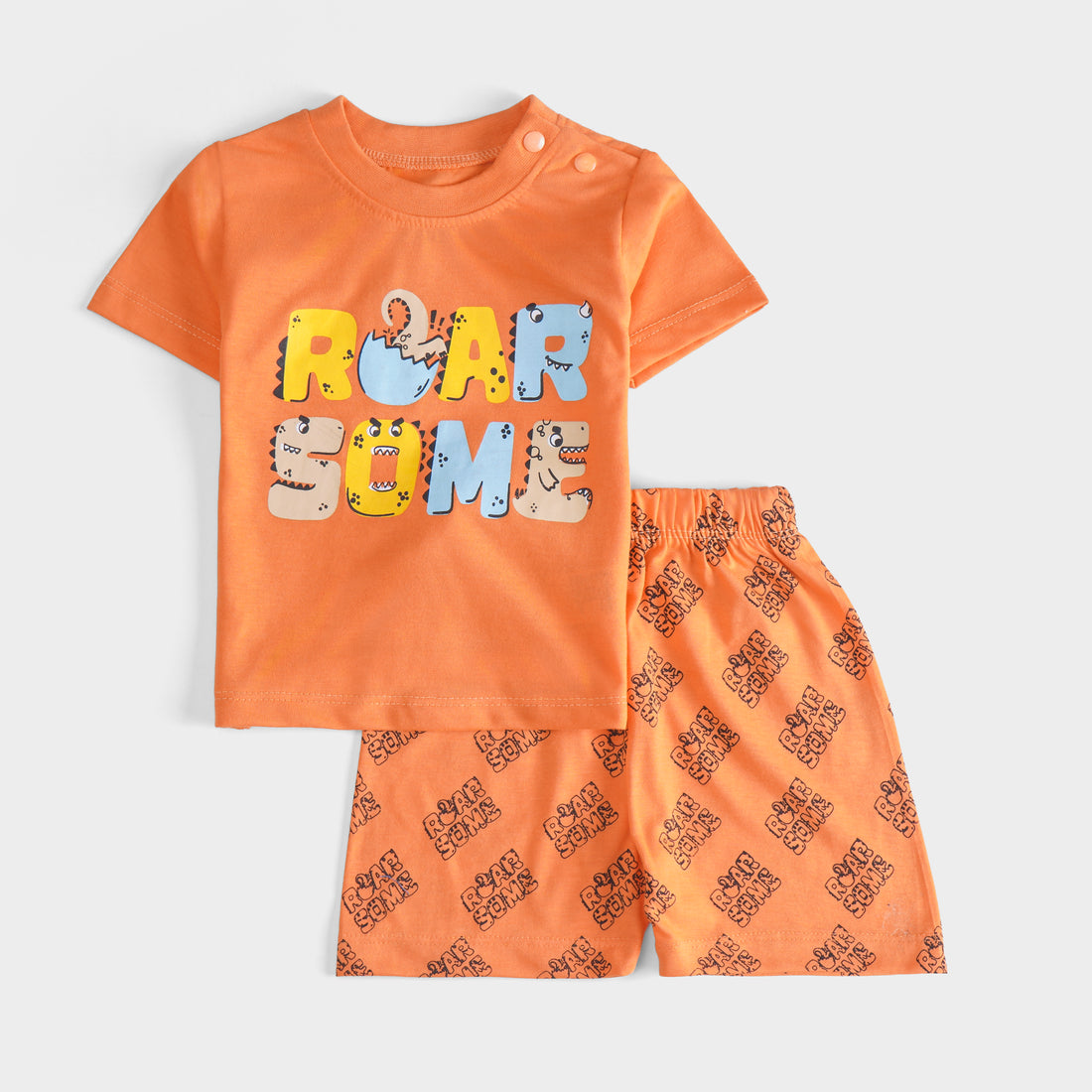 Infant Boys Half Sleeves 2 Piece Suit