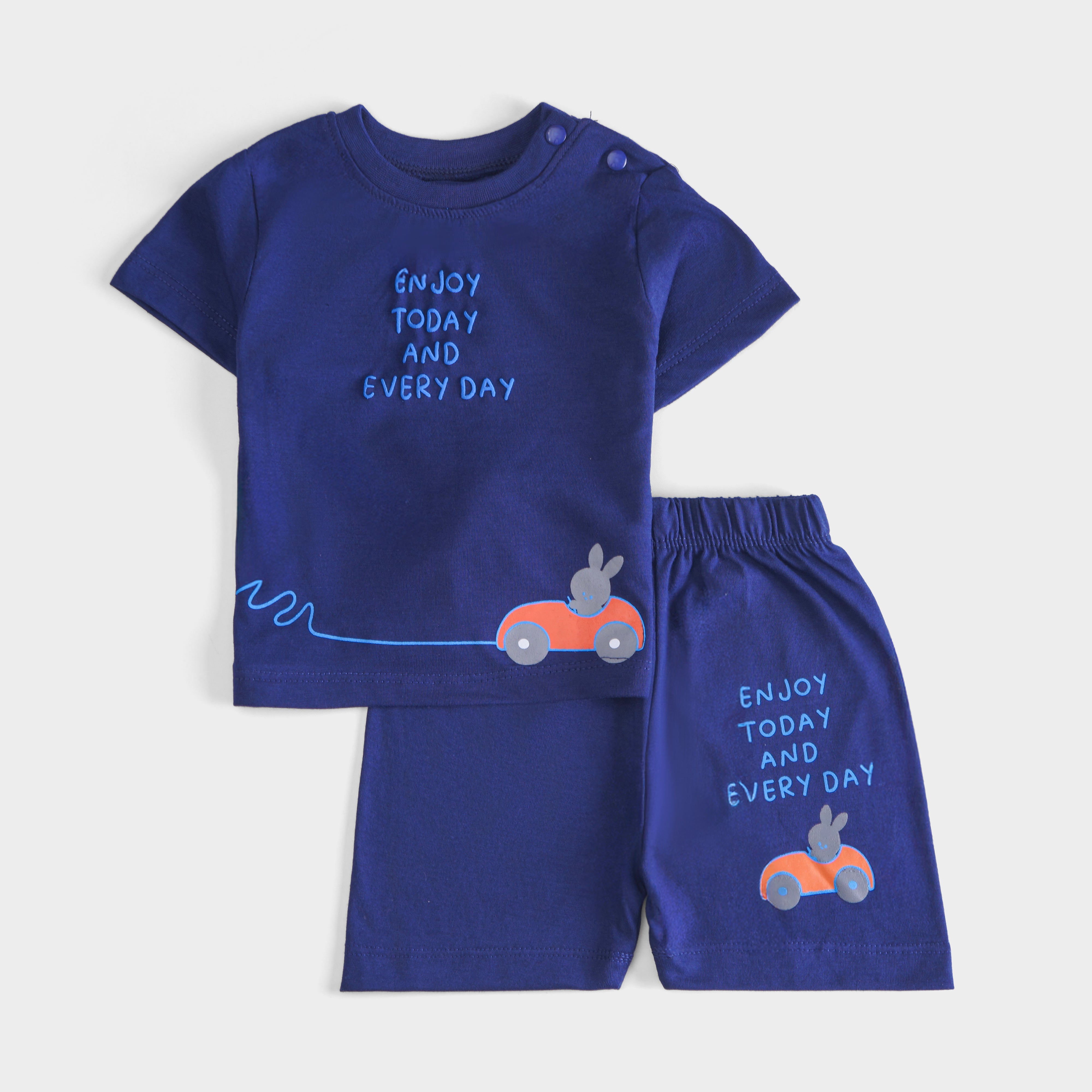Boys Half Sleeves 2 Piece Suit