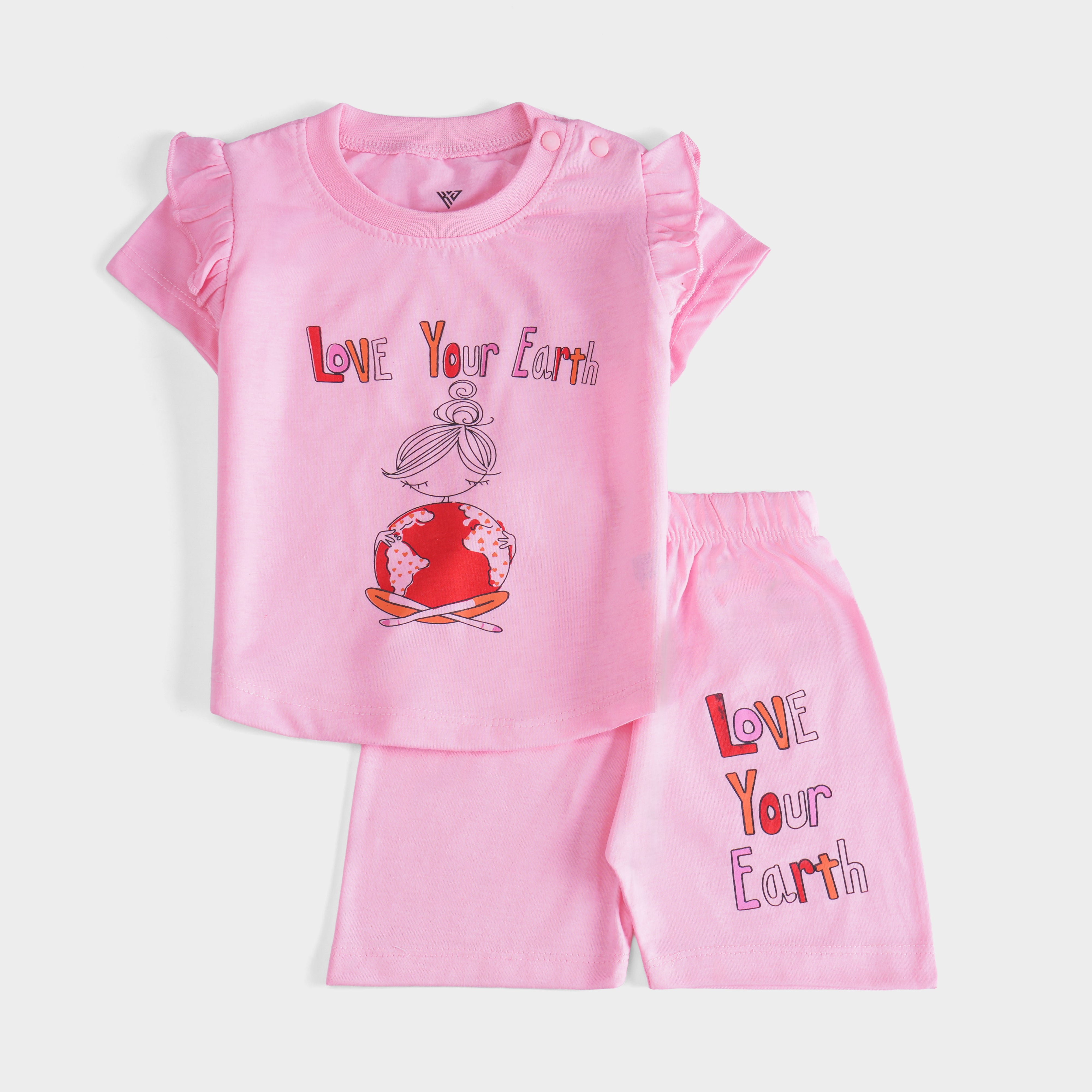 Boys Half Sleeves 2 Piece Suit