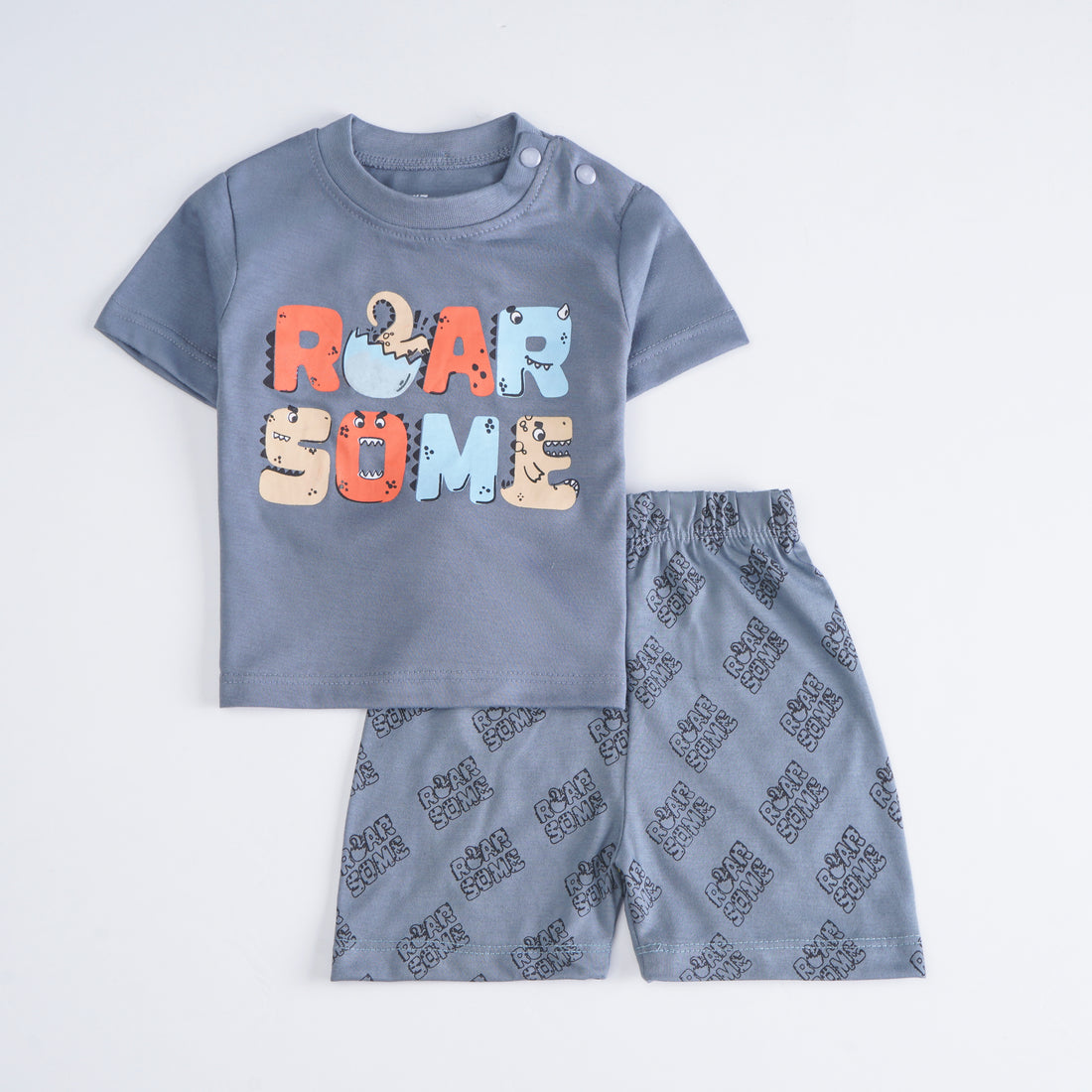 Infant Boys Half Sleeves 2 Piece Suit