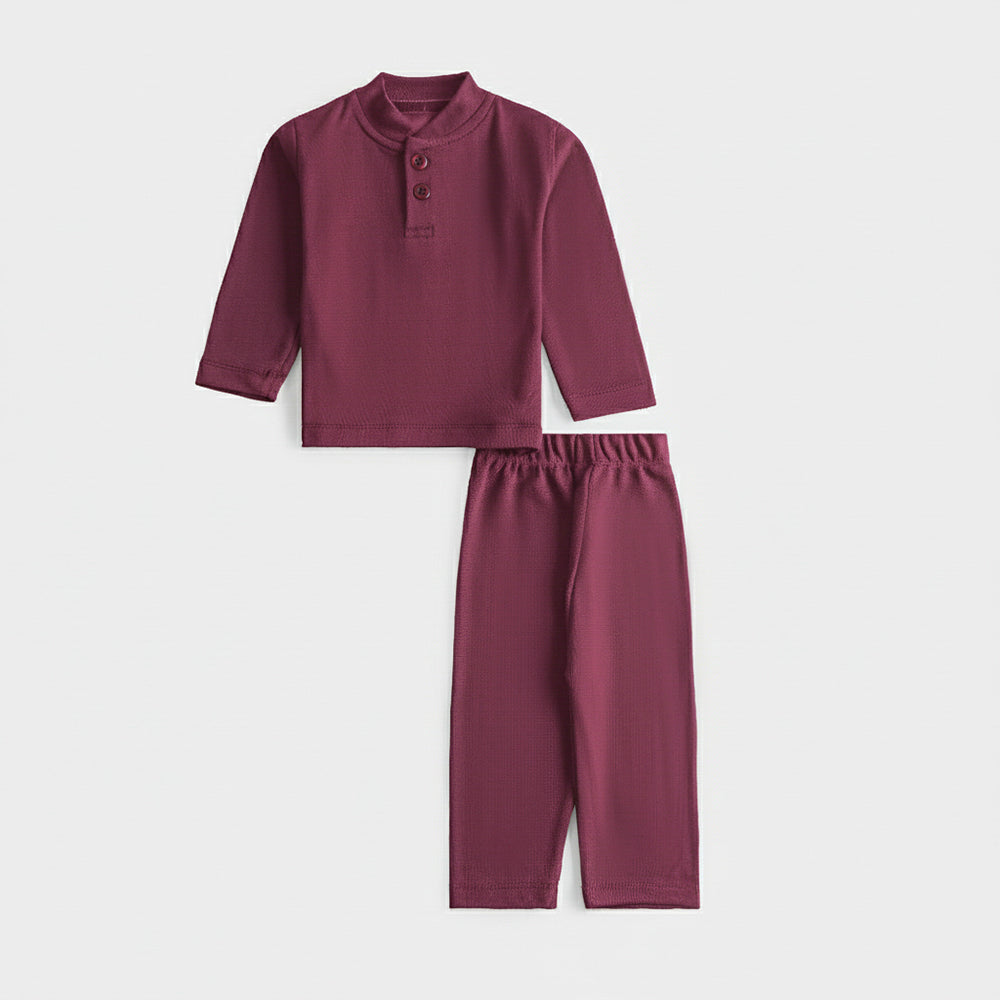 Unisex Rib 2 Pcs Suit