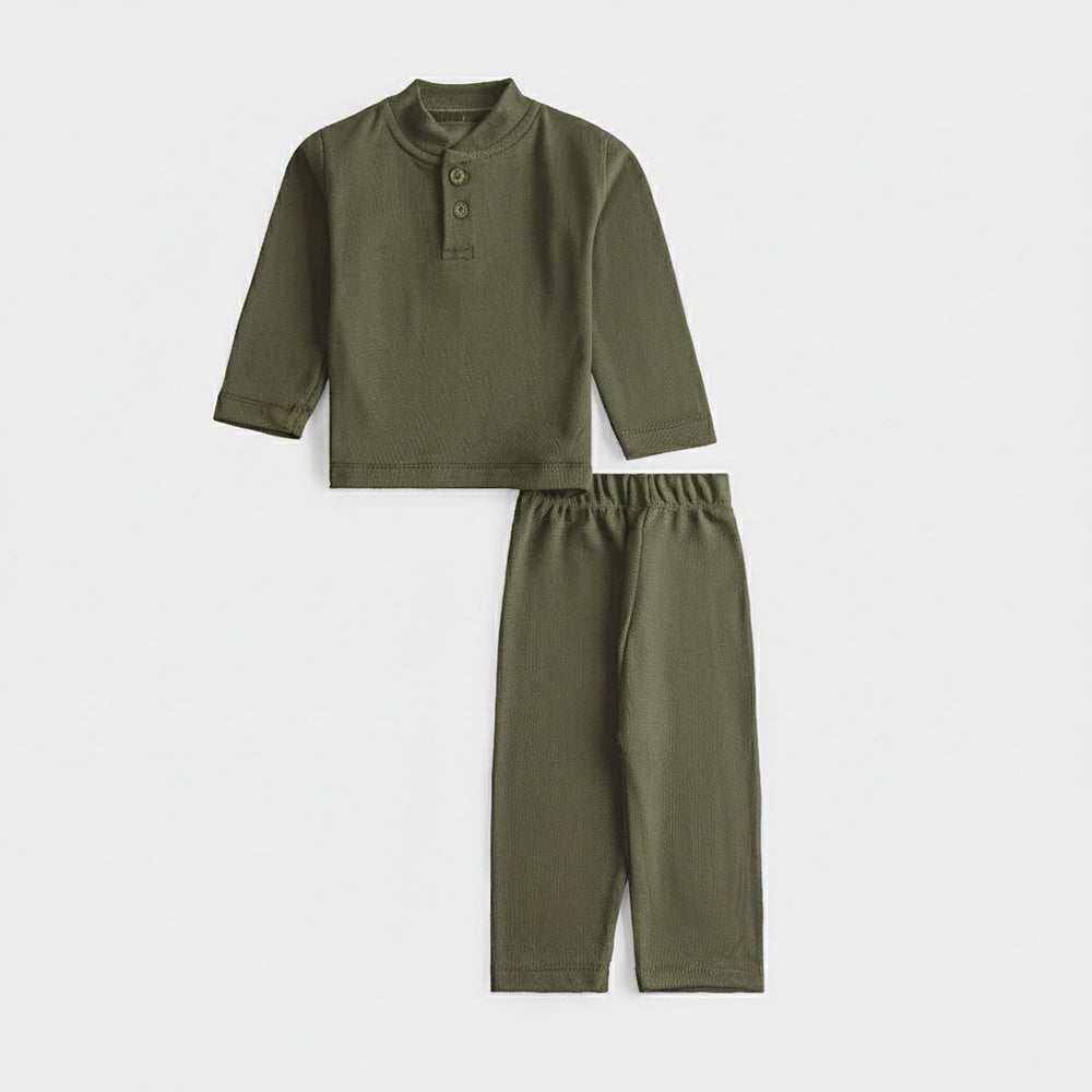 Unisex Rib 2 Pcs Suit