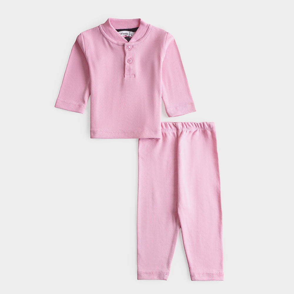 Unisex Rib 2 Pcs Suit