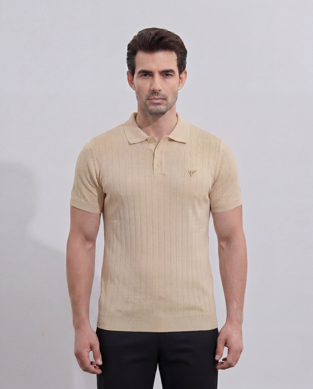 Mens Drop Needle Polo
