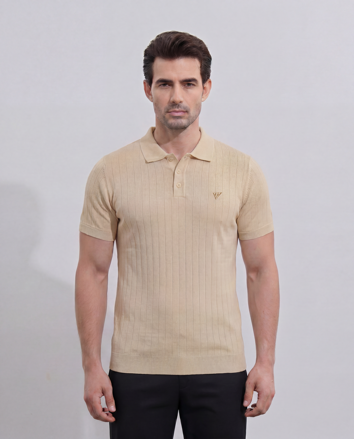 Mens Drop Needle Polo