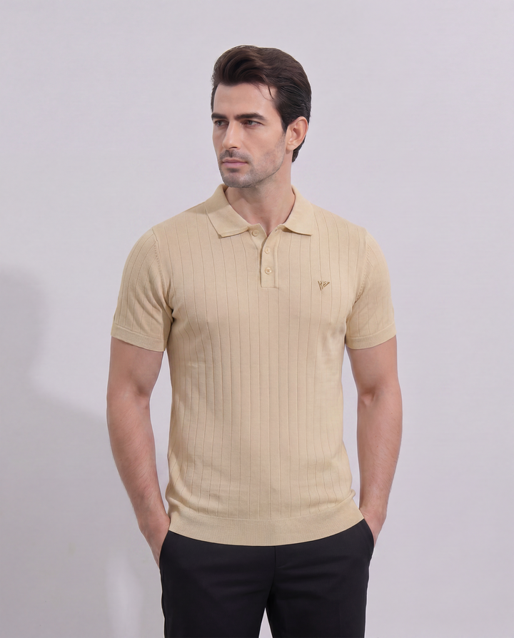 Mens Drop Needle Polo