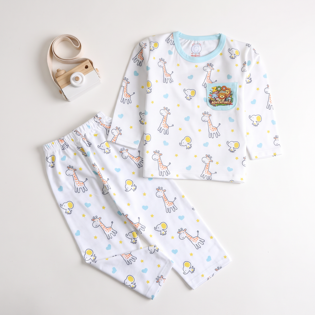 Boys Printed Full Sleeves Suit