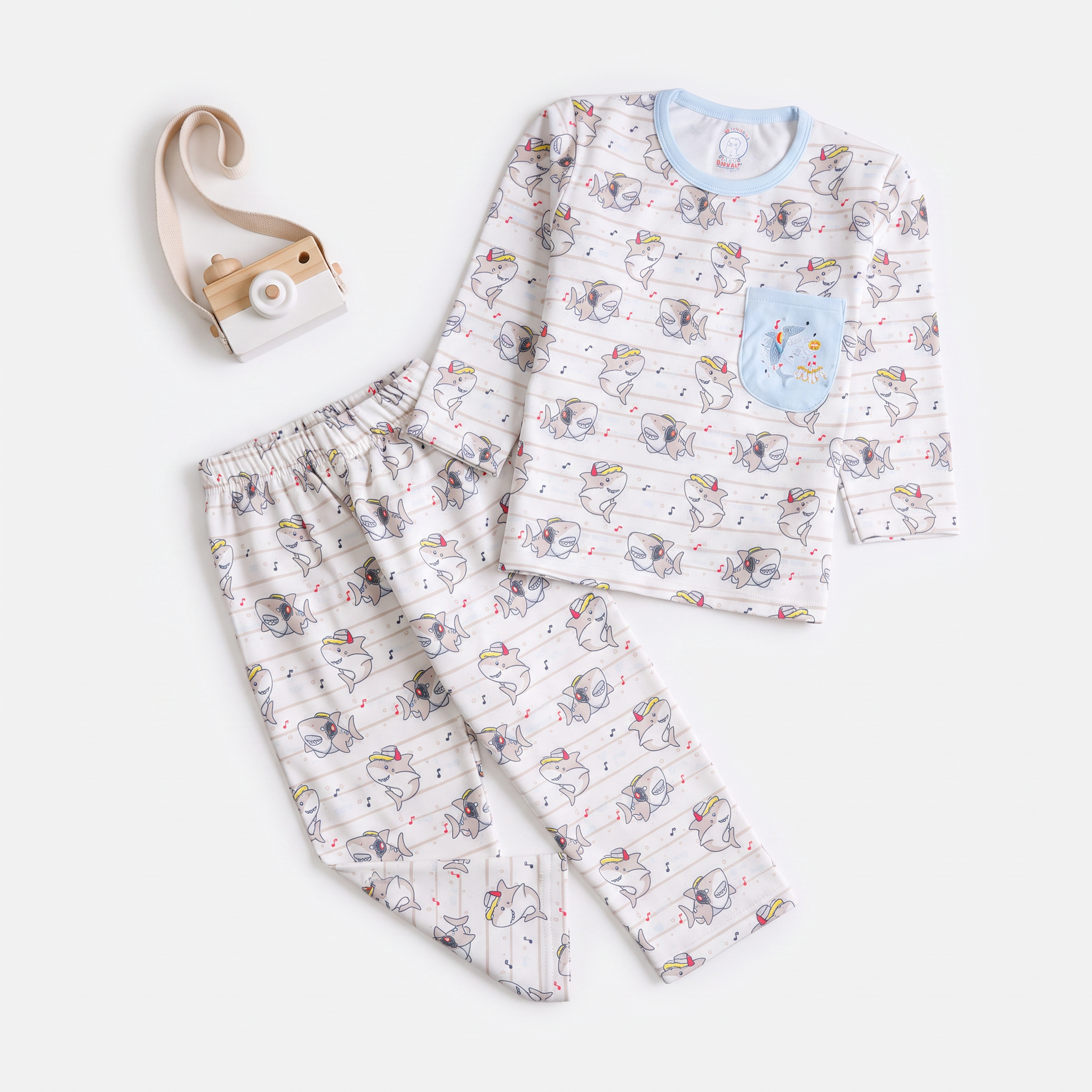 Boys Printed Full Sleeves Suit