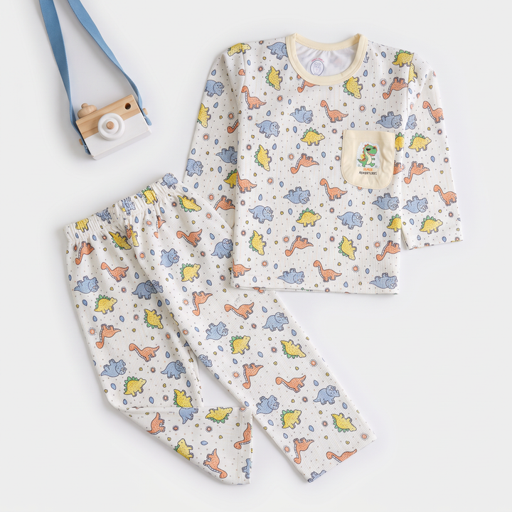 Boys Printed Full Sleeves Suit
