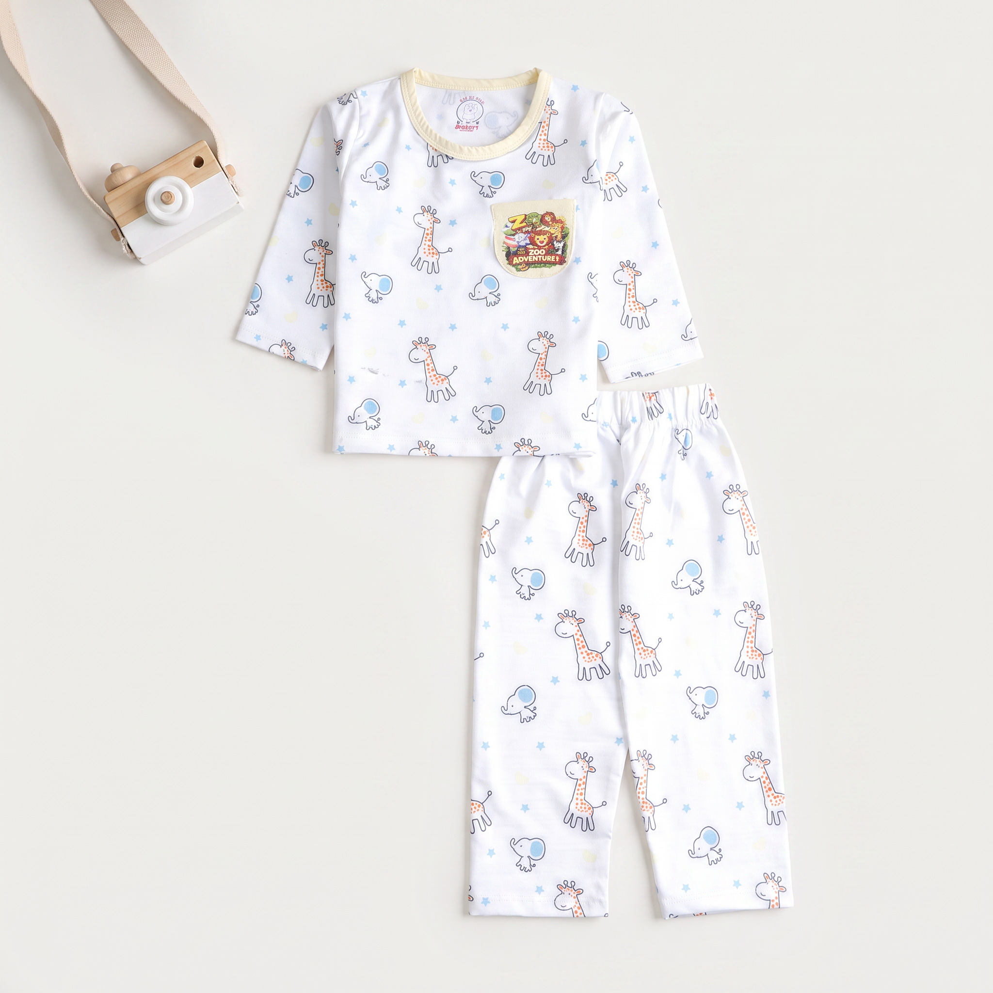 Boys Printed Full Sleeves Suit