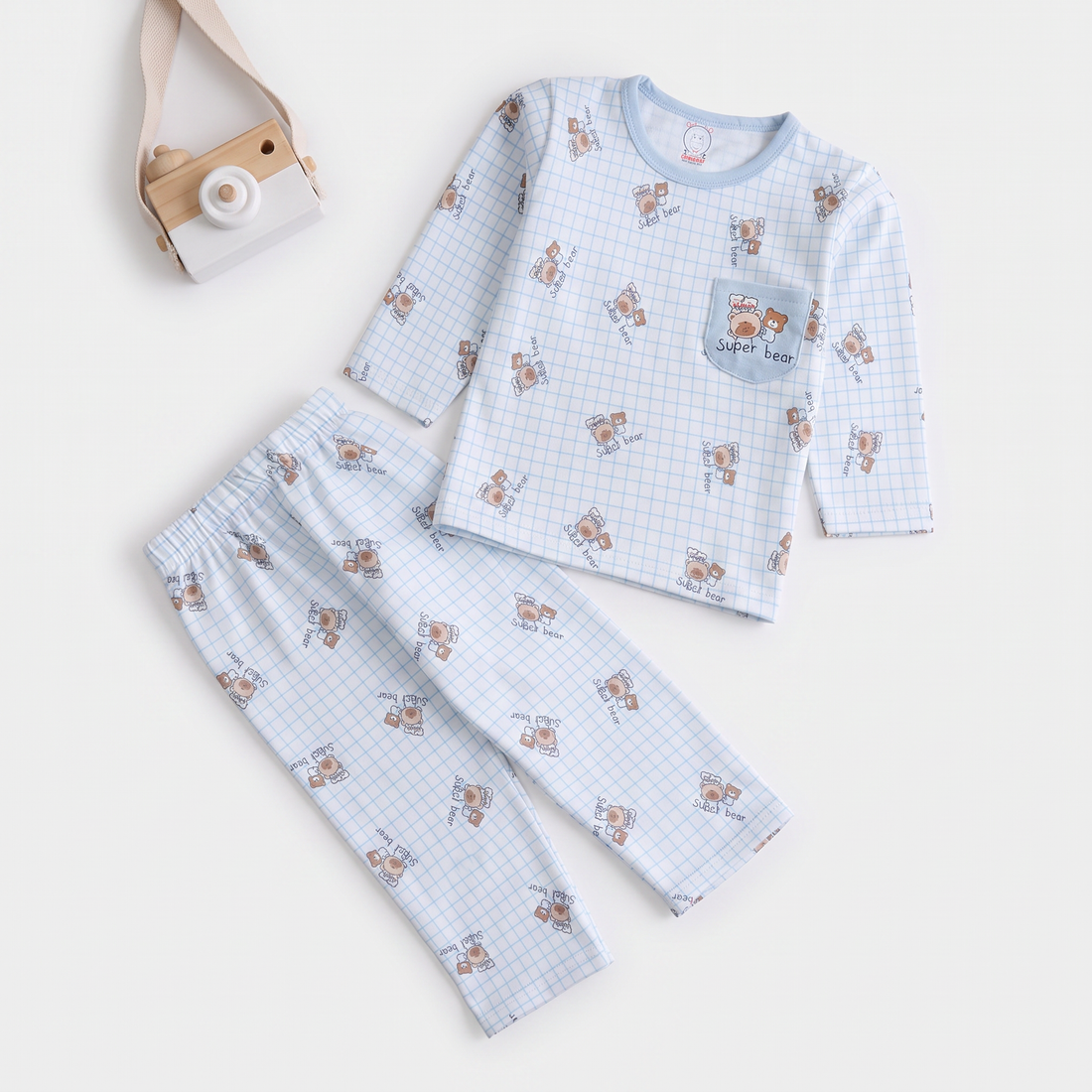 Boys Printed Full Sleeves Suit