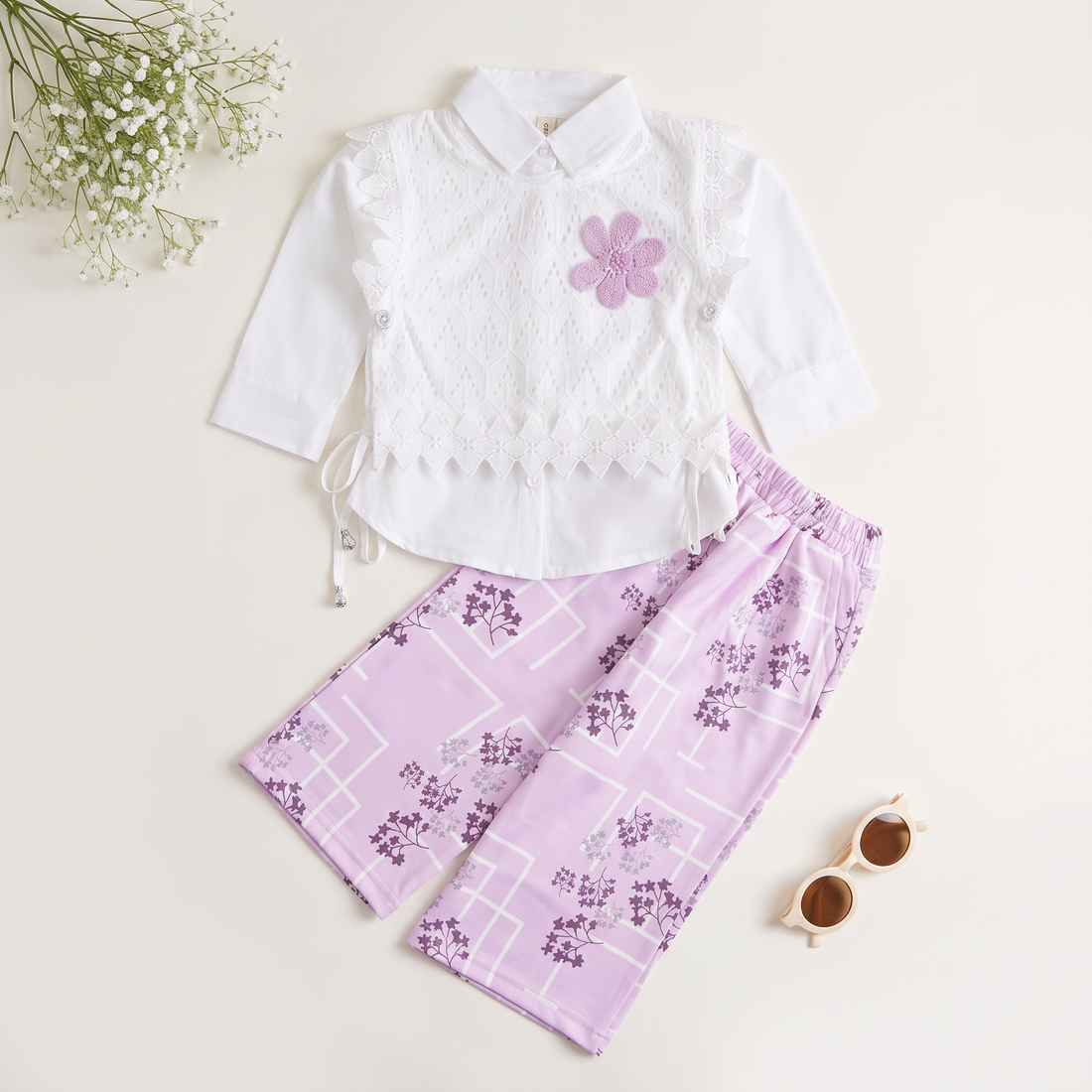 Girls 2 Pcs Suit