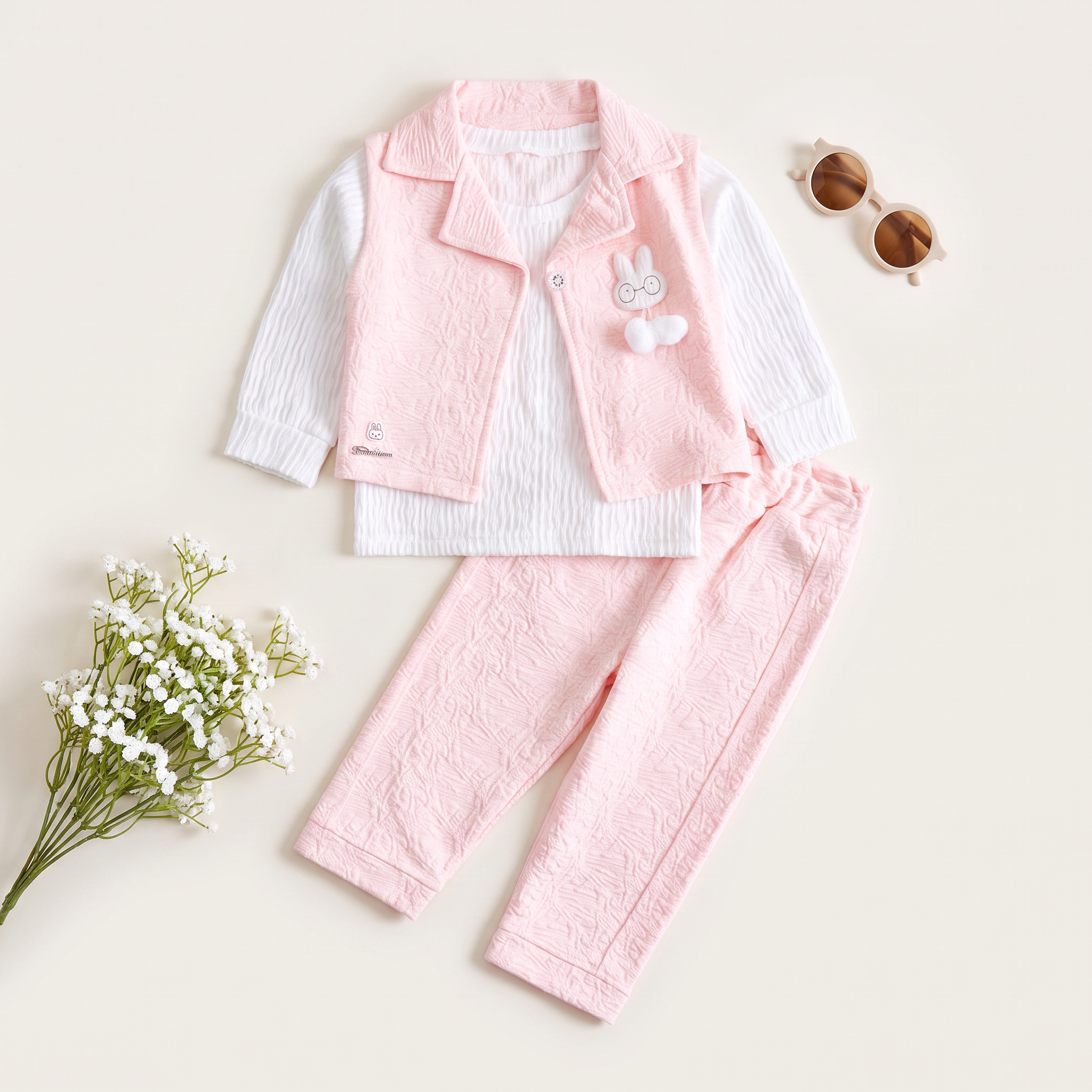Girls 3 Pcs Suit