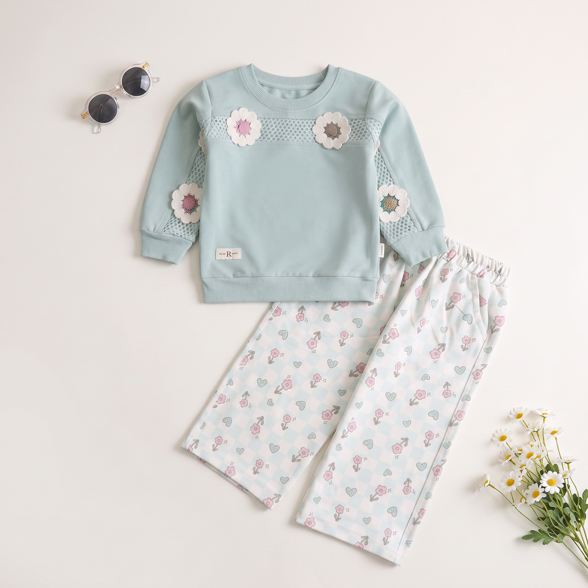 Girls 2 Pcs Suit