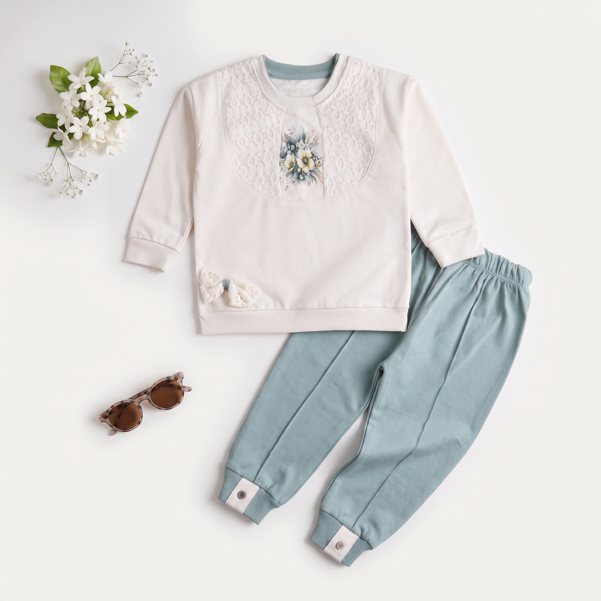 Girls 2 Pcs Suit