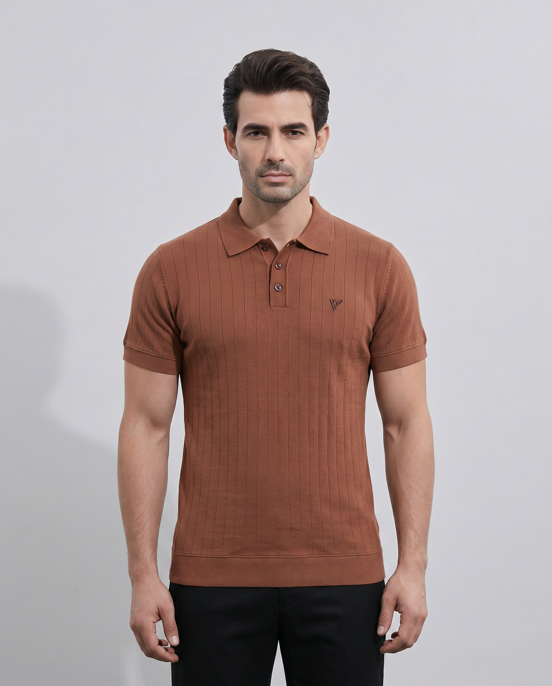 Mens Drop Needle Polo