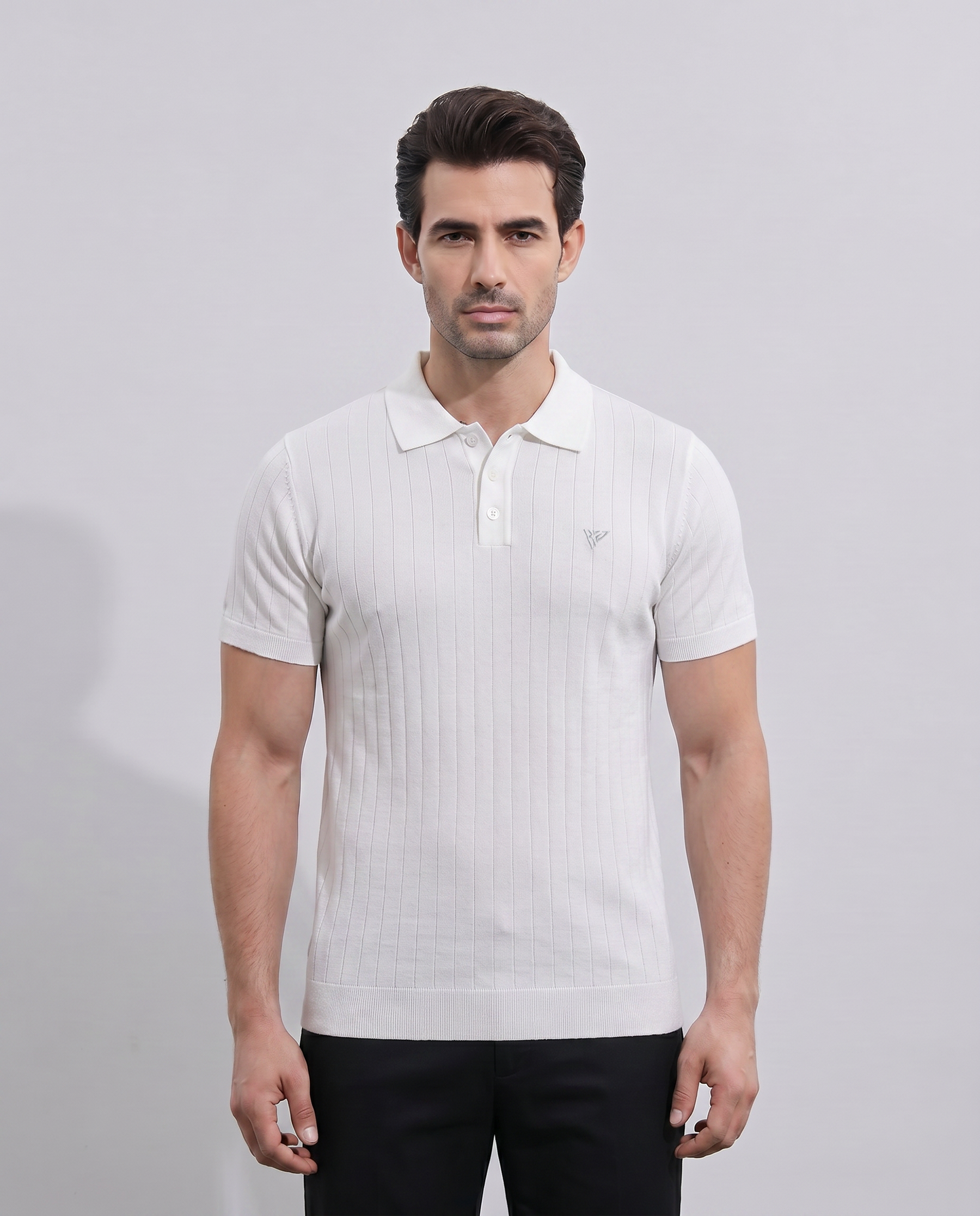 Mens Drop Needle Polo