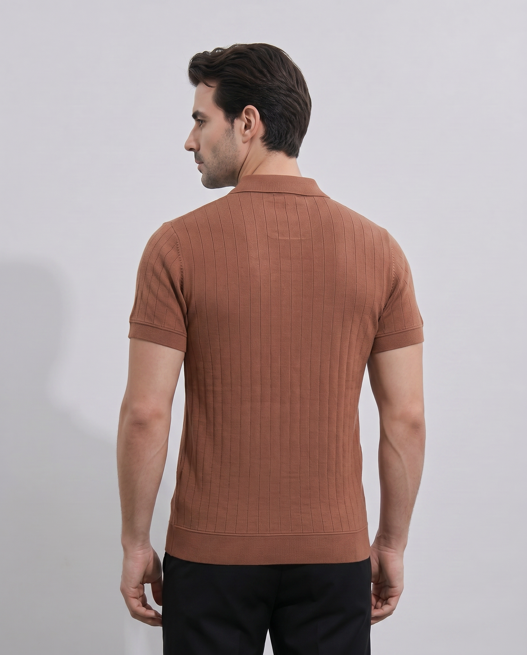 Mens Drop Needle Polo