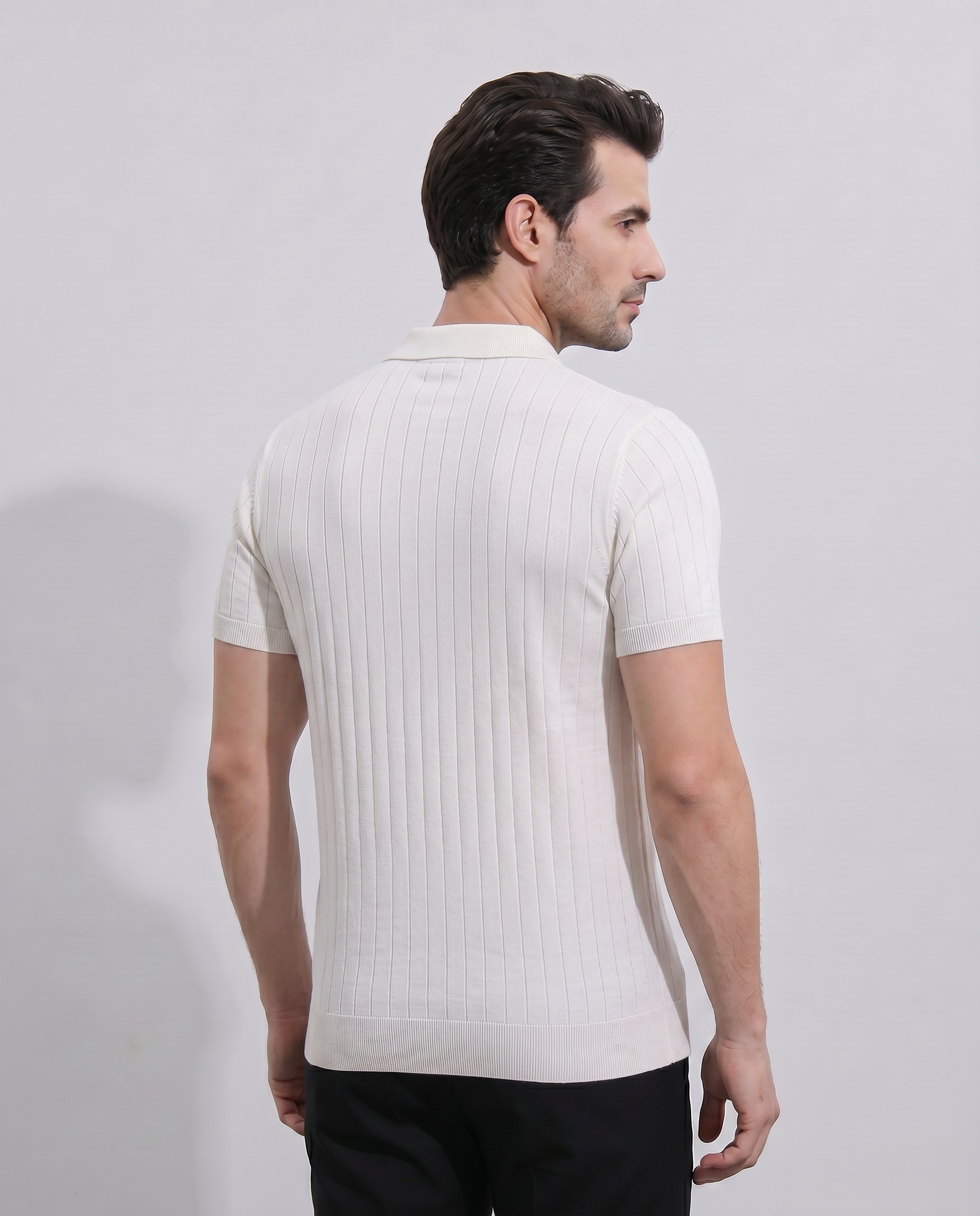 Mens Drop Needle Polo
