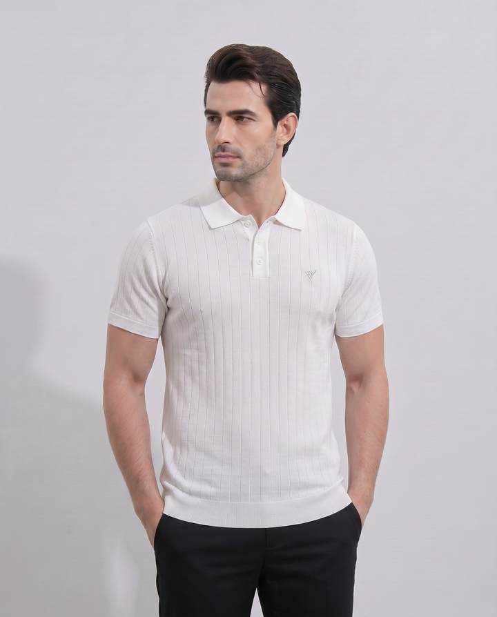 Mens Drop Needle Polo
