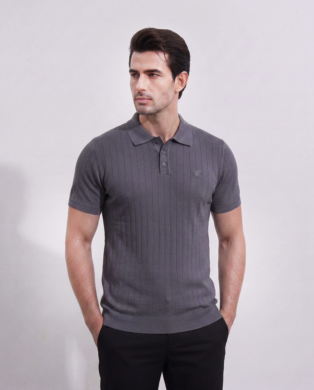 Mens Drop Needle Polo