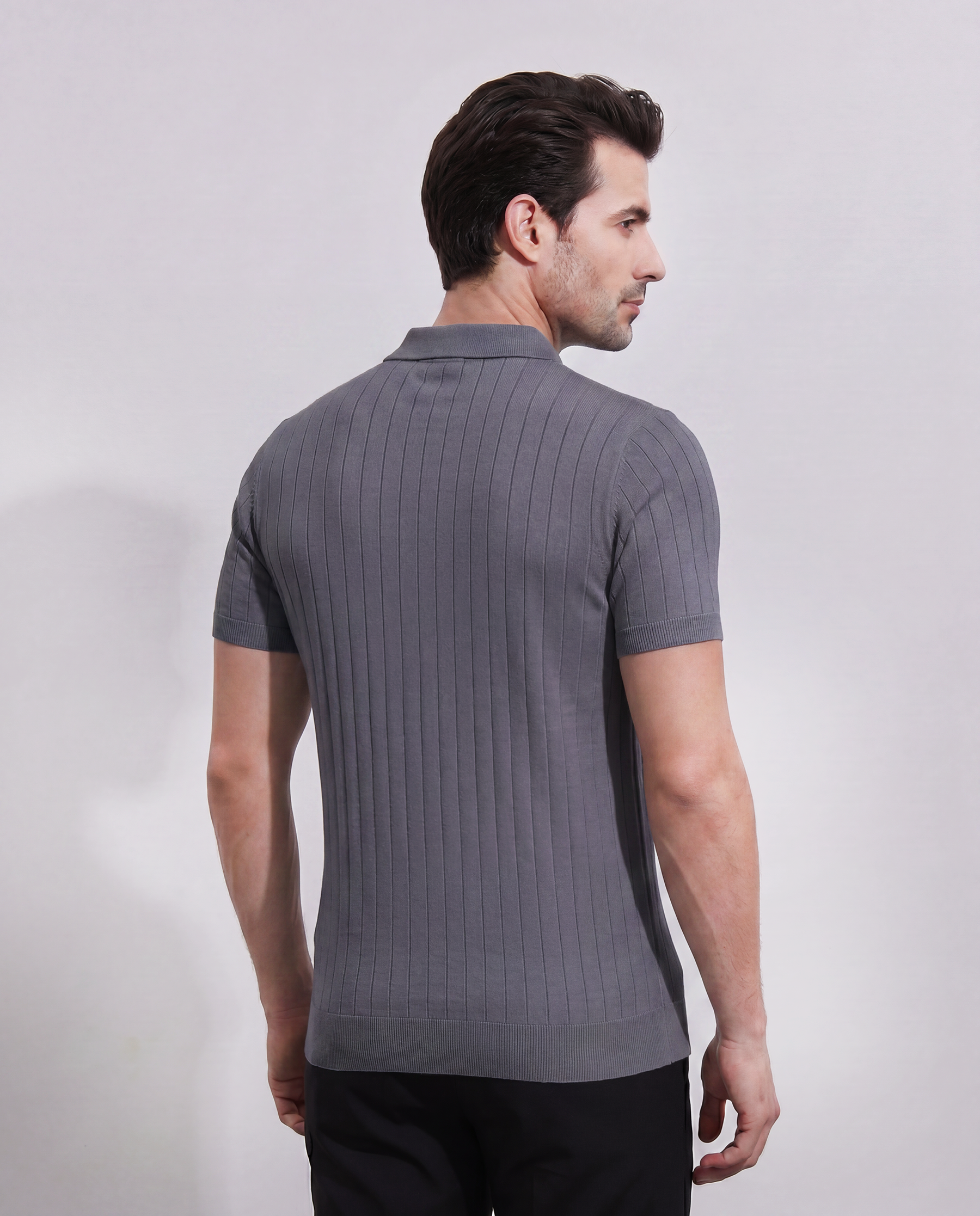Mens Drop Needle Polo