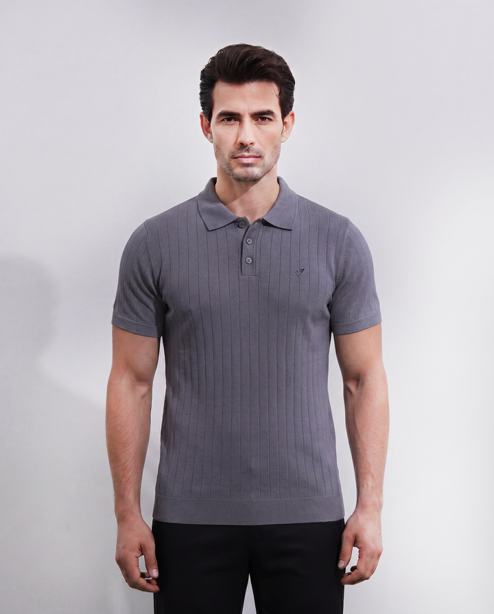 Mens Drop Needle Polo