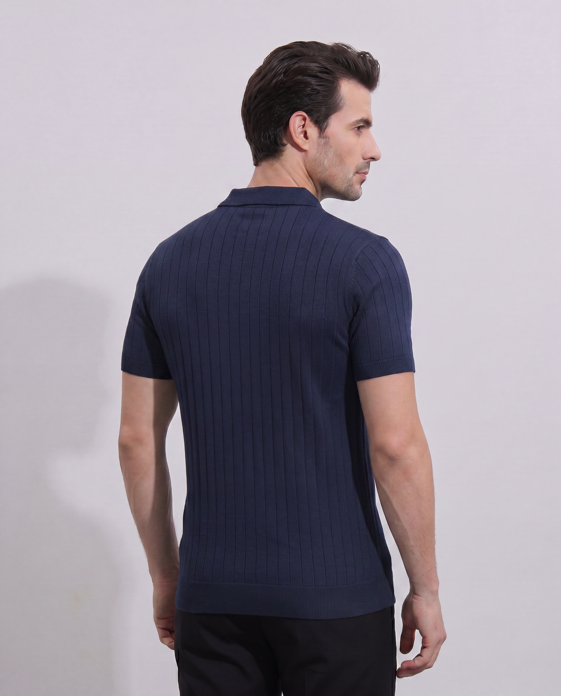Mens Drop Needle Polo