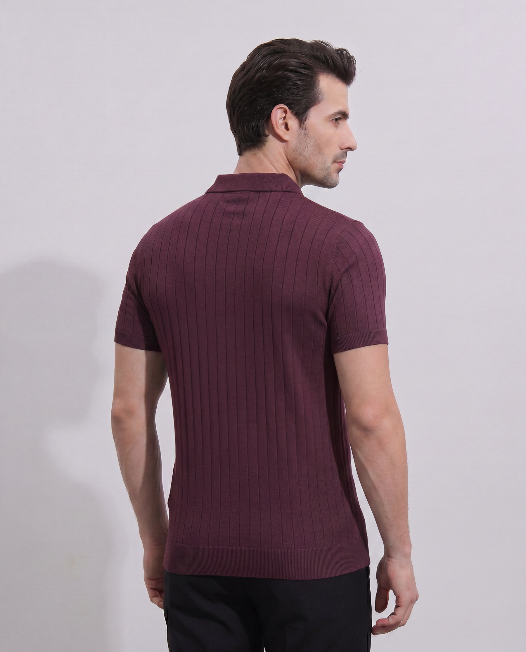 Mens Drop Needle Polo