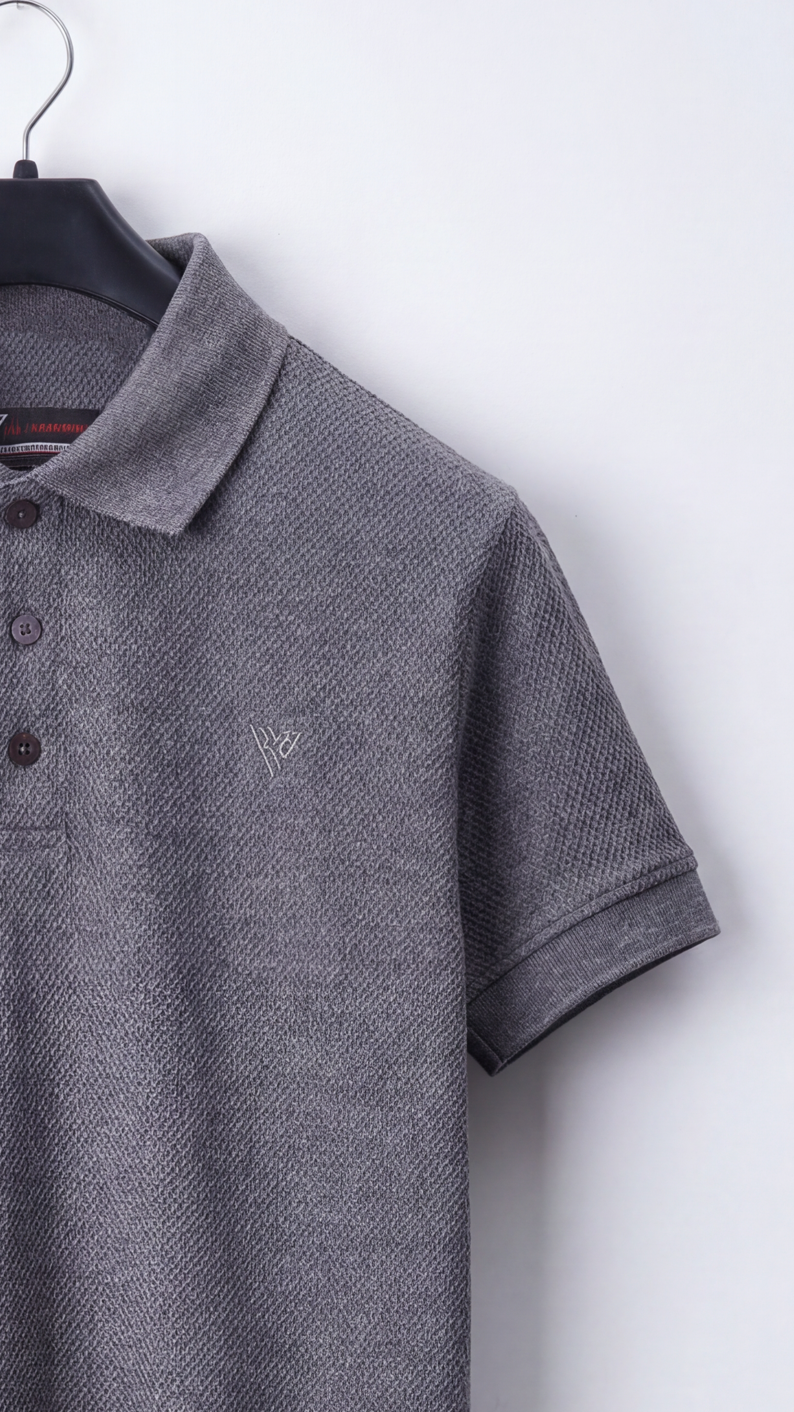 Men's Popcorn Half Sleeve Polo