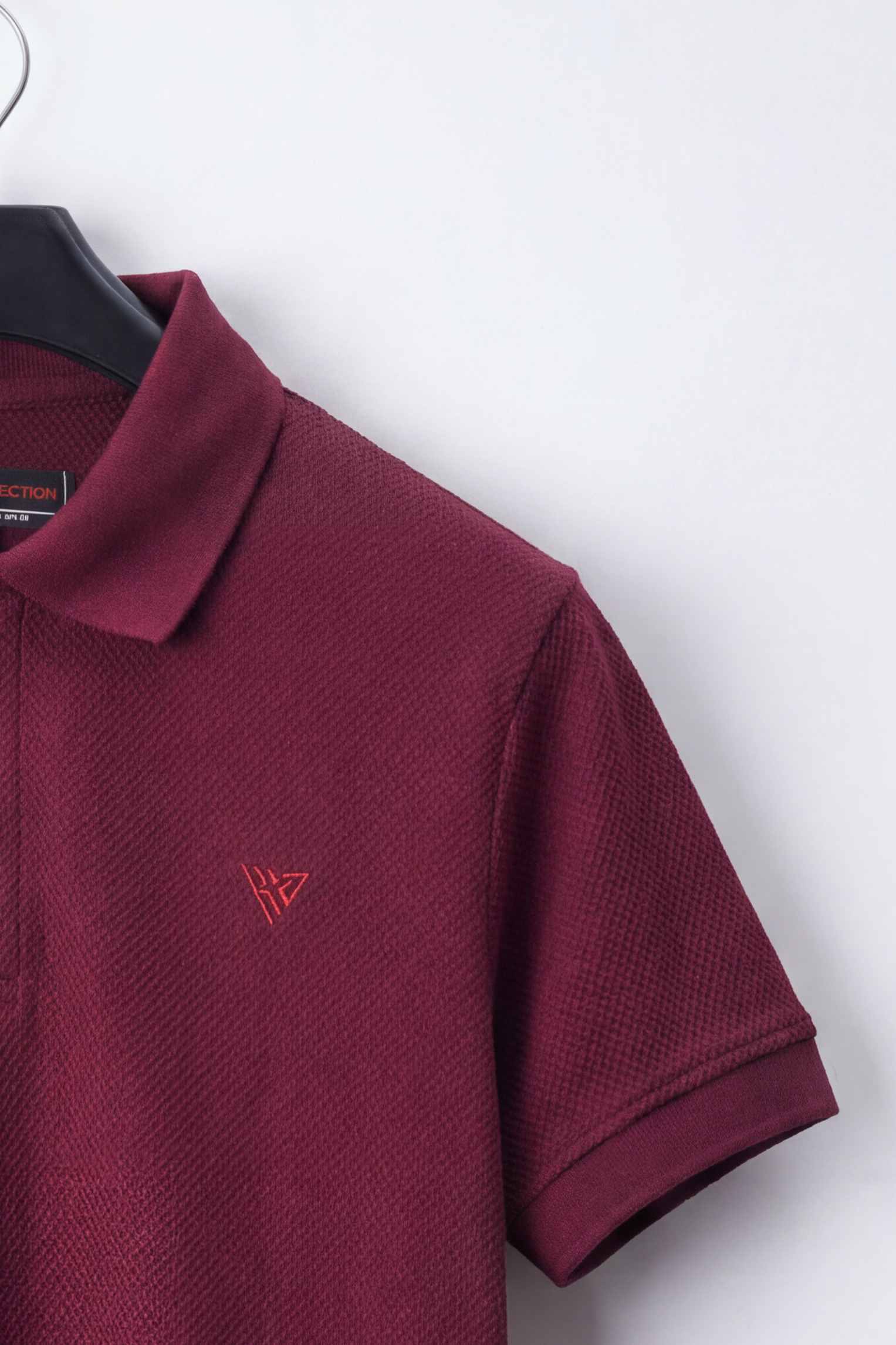 Men's Popcorn Half Sleeve Polo
