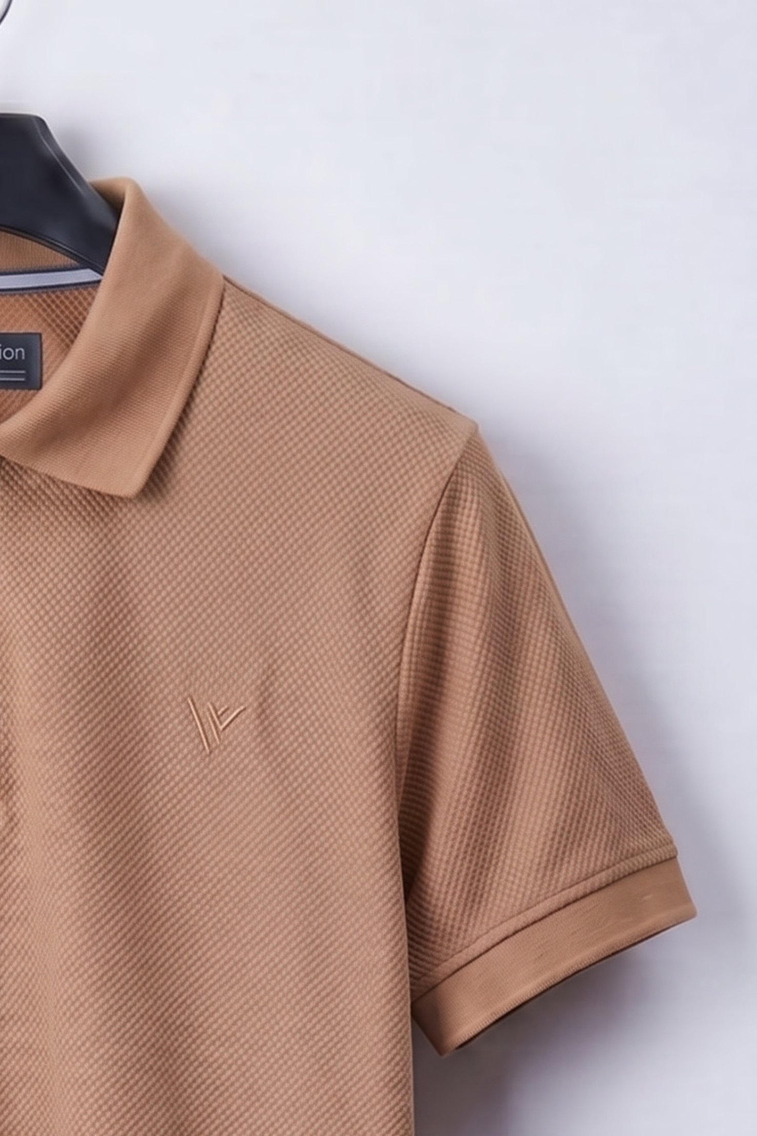 Men's Popcorn Half Sleeve Polo