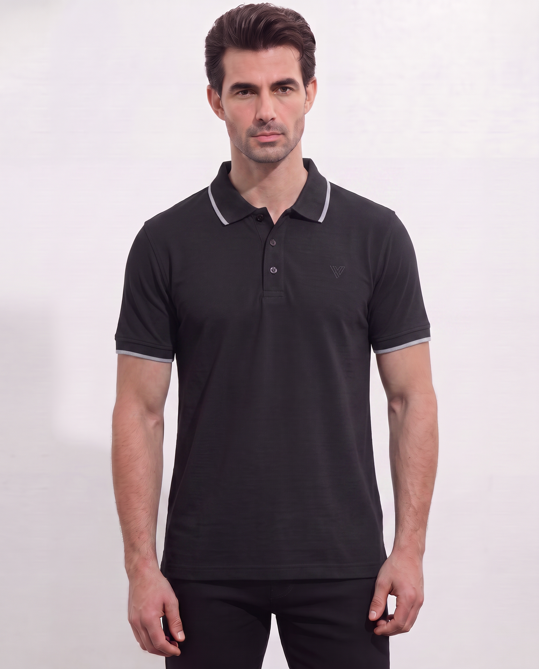 Men's Pique Half Sleeve Polo
