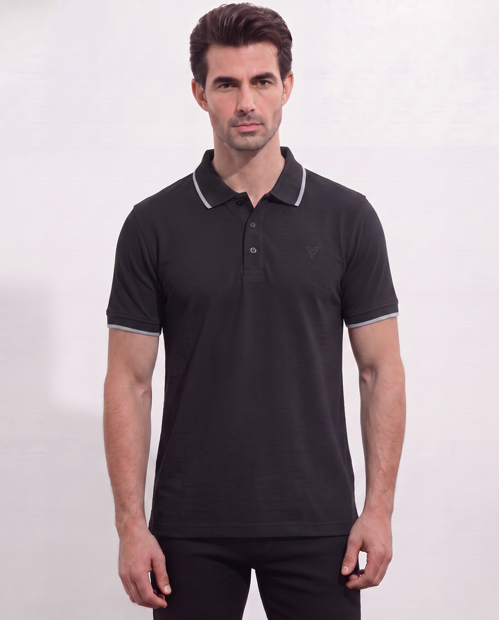 Men's Pique Half Sleeve Polo