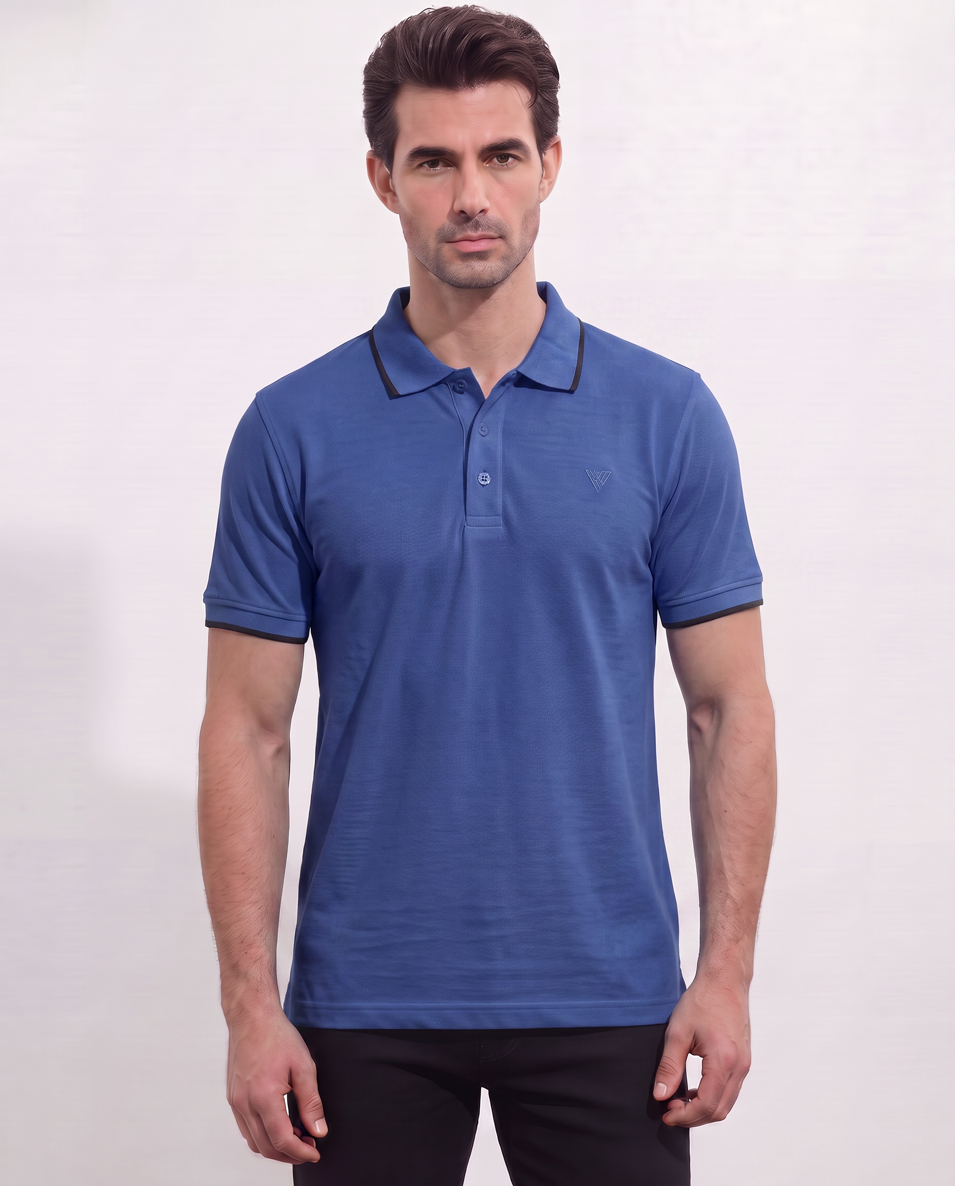 Men's Pique Half Sleeve Polo