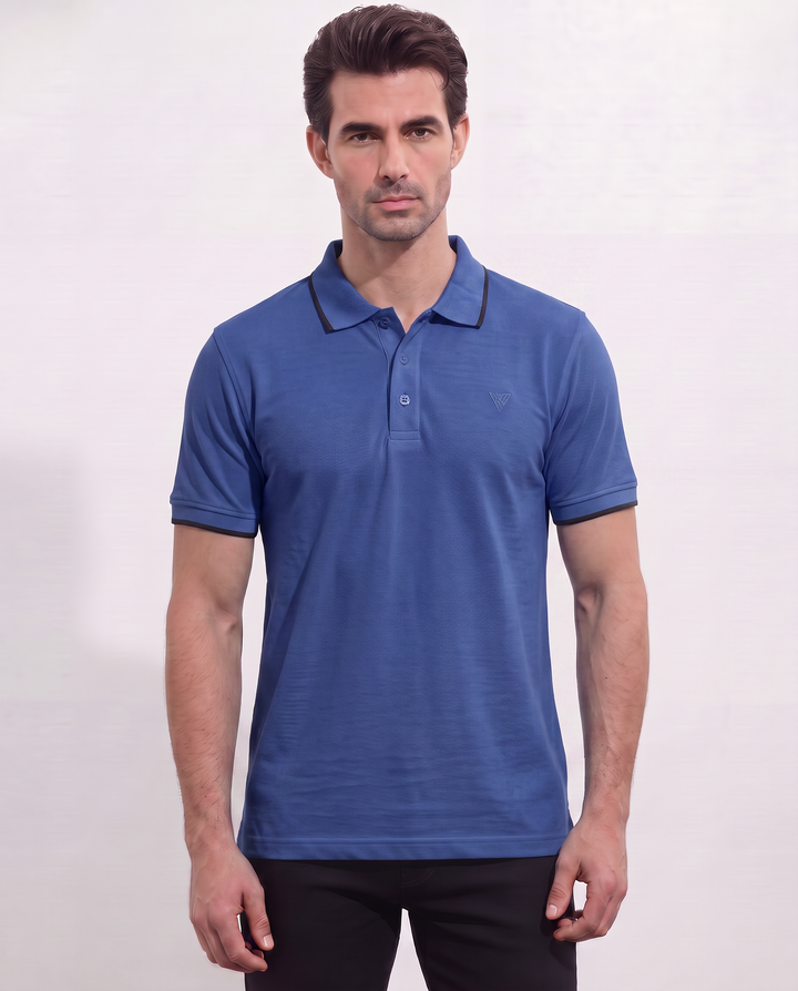Men's Pique Half Sleeve Polo
