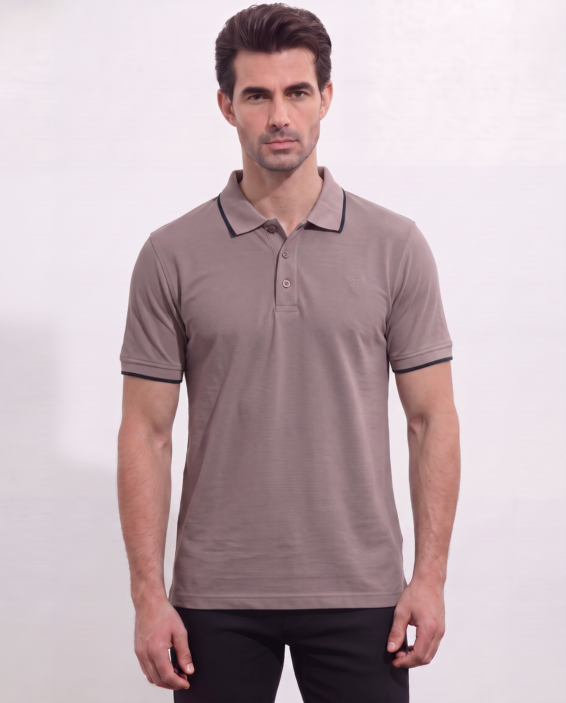 Men's Pique Half Sleeve Polo
