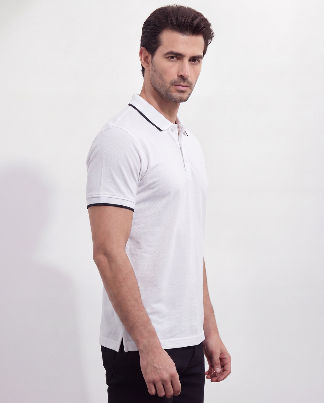 Men's Pique Half Sleeve Polo